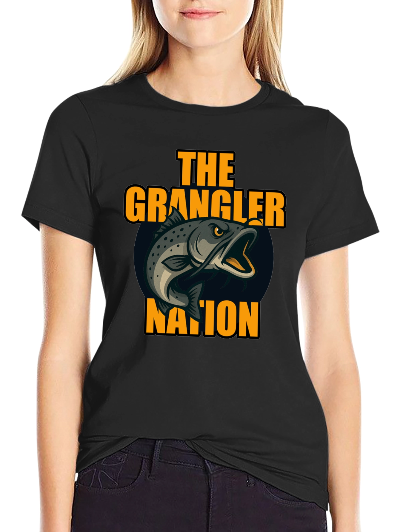 The Grangler Nation Fishing T-Shirt
