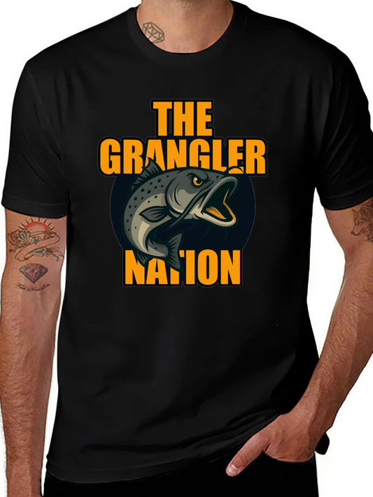 The Grangler Nation Fishing T-Shirt