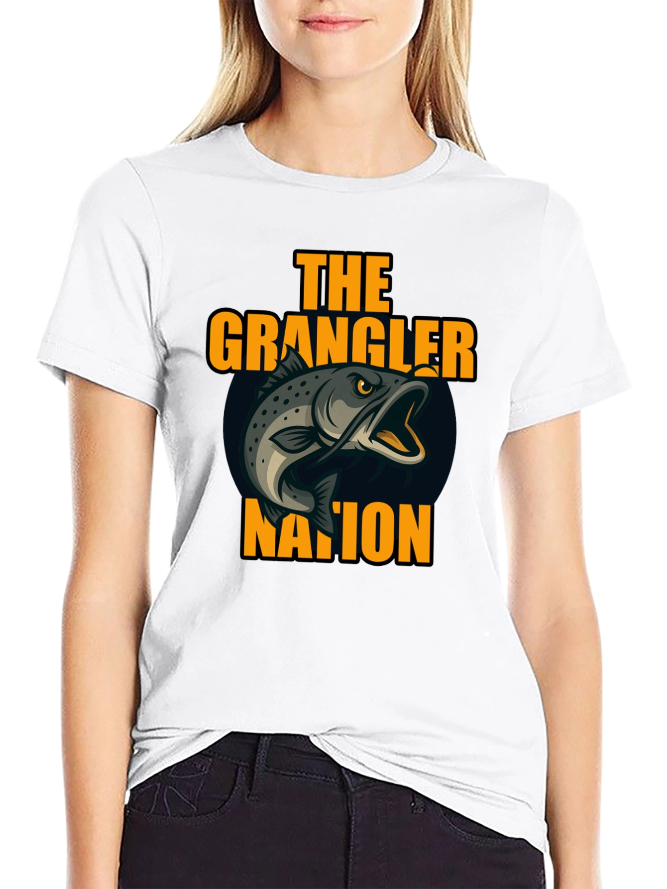 The Grangler Nation Fishing T-Shirt