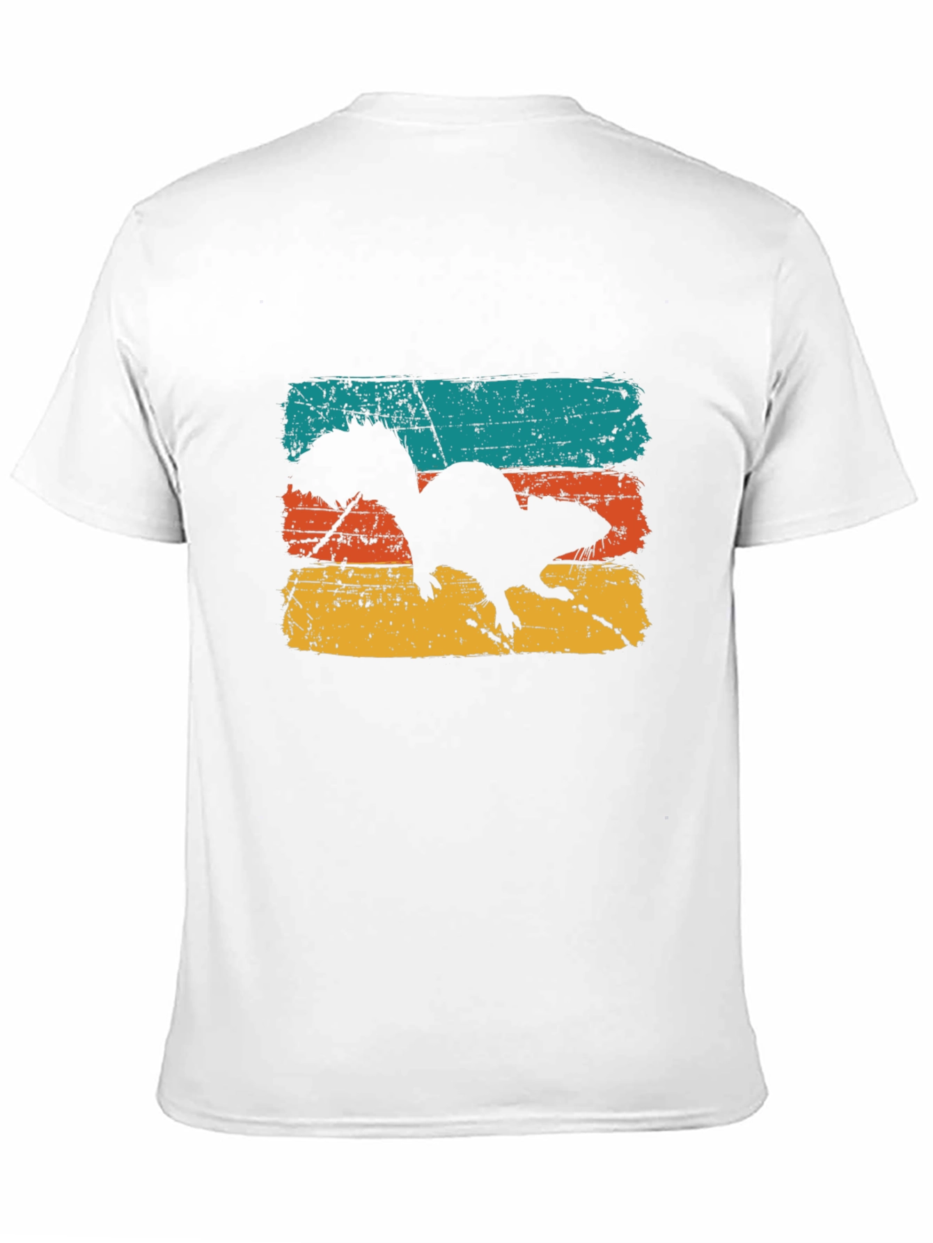 Retro Squirrel Graphic Tee - Mens Black T-Shirt