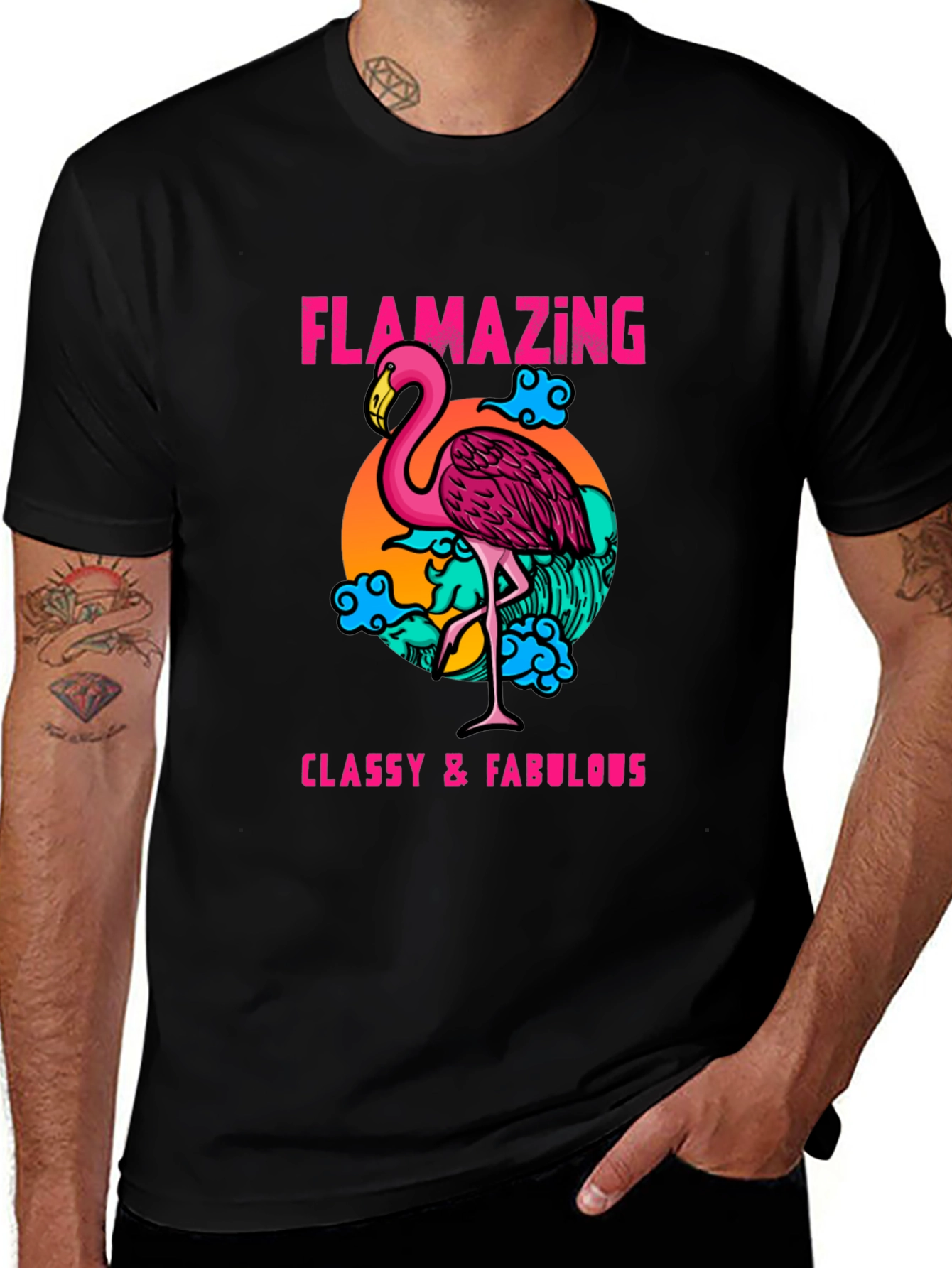 Flamazing T-Shirt: Classy & Fabulous Flamingo Tee