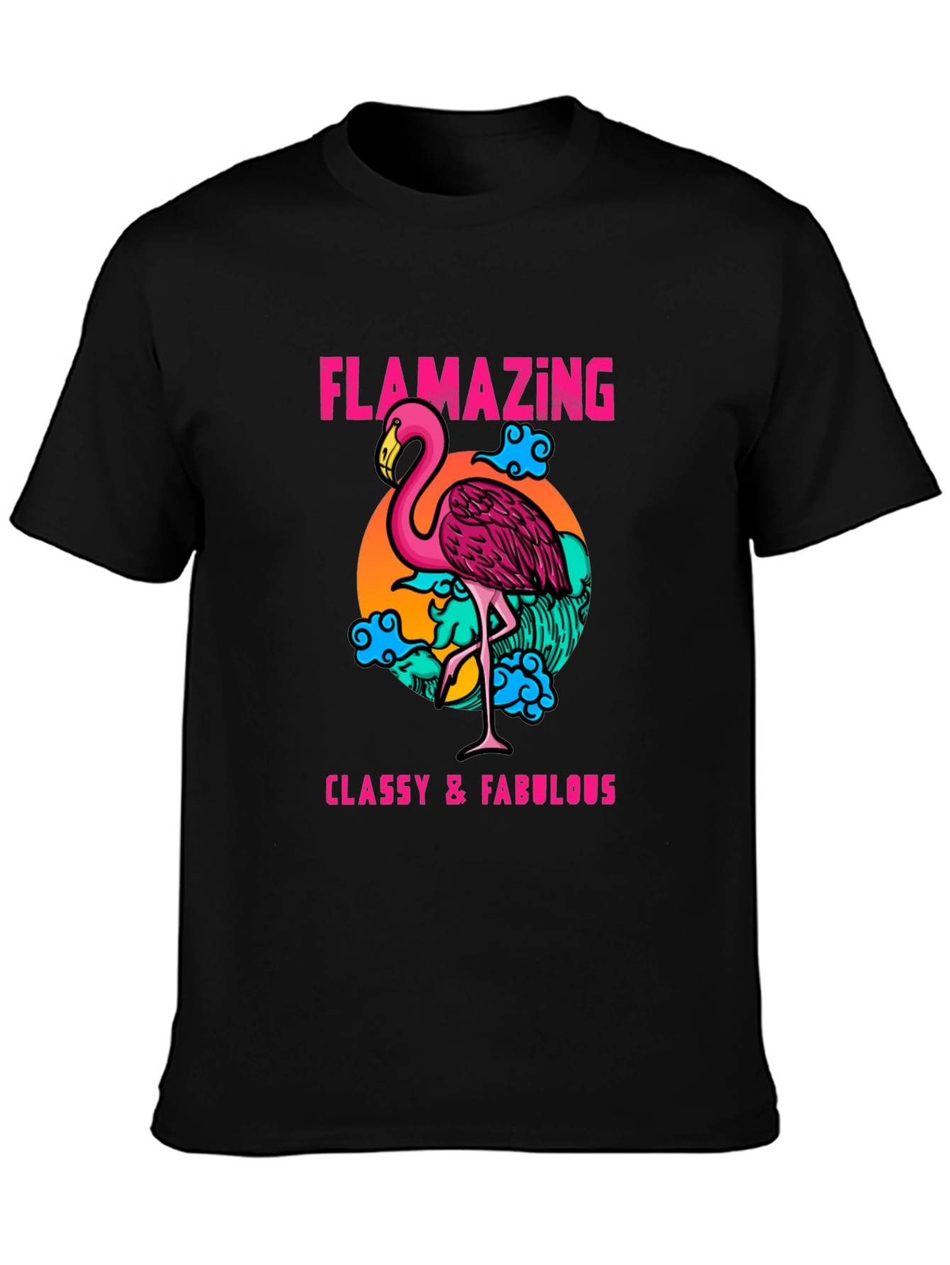 Flamazing T-Shirt: Classy & Fabulous Flamingo Tee