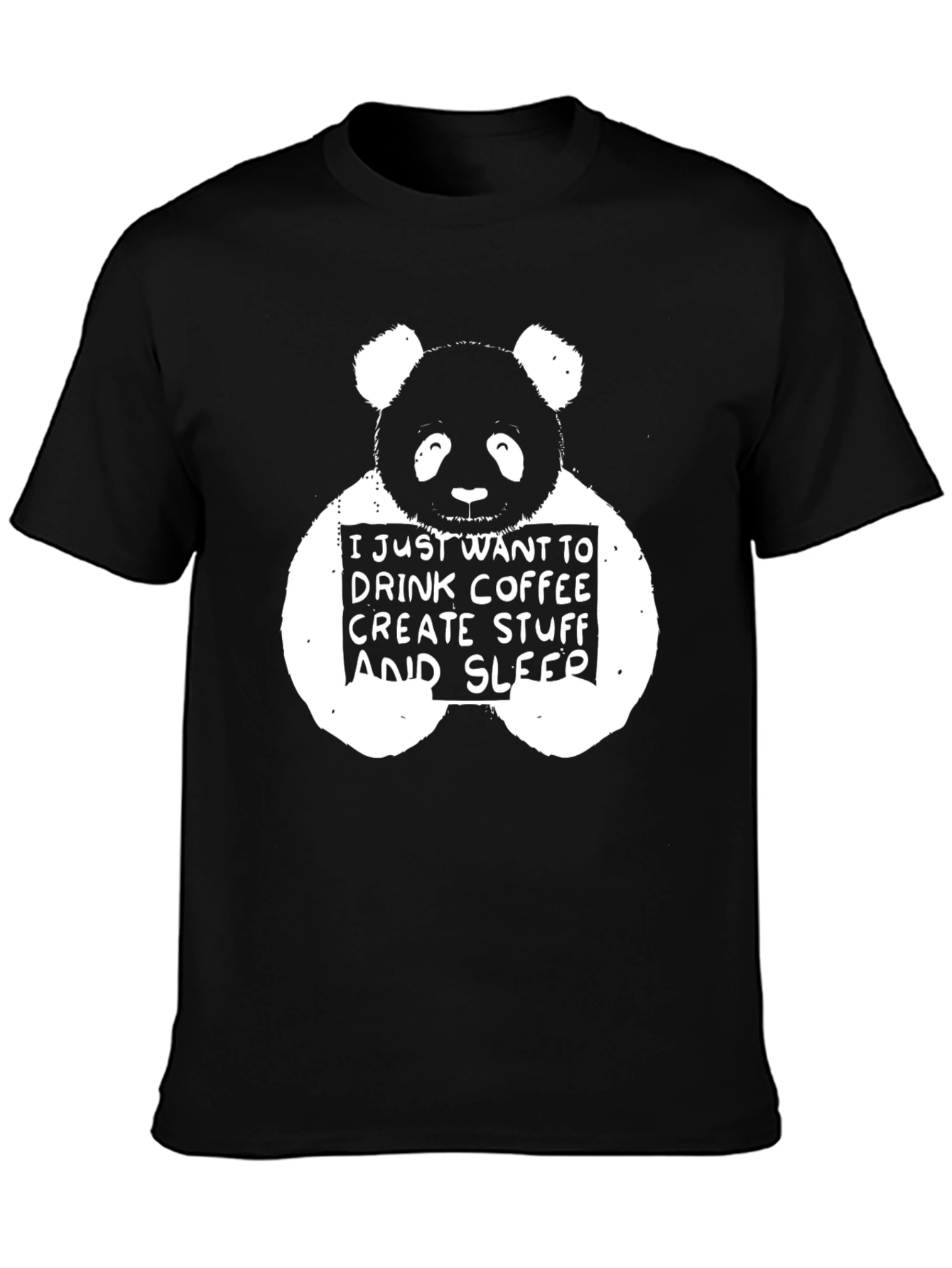 Panda Coffee Lover T-Shirt