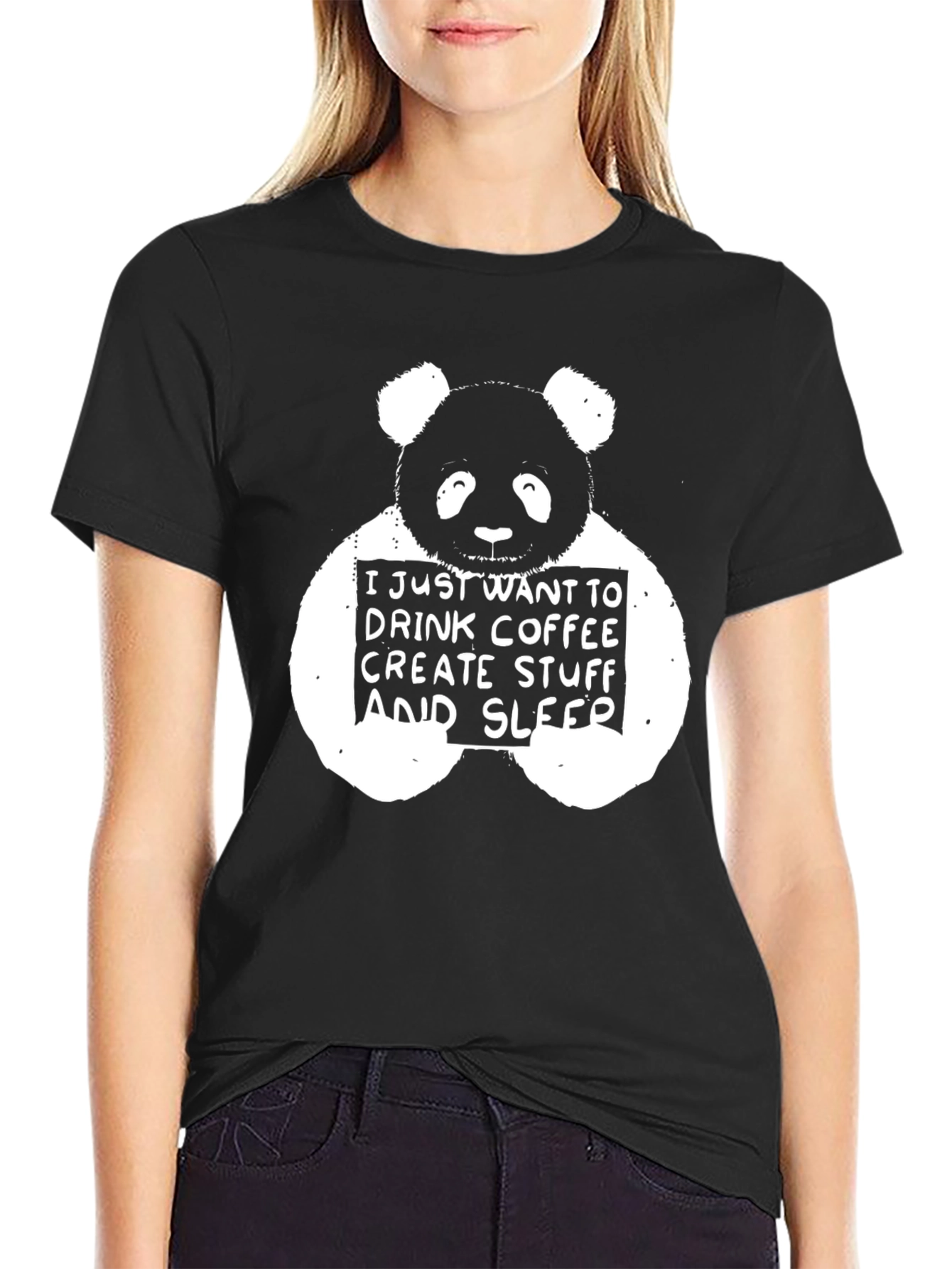 Panda Coffee Lover T-Shirt