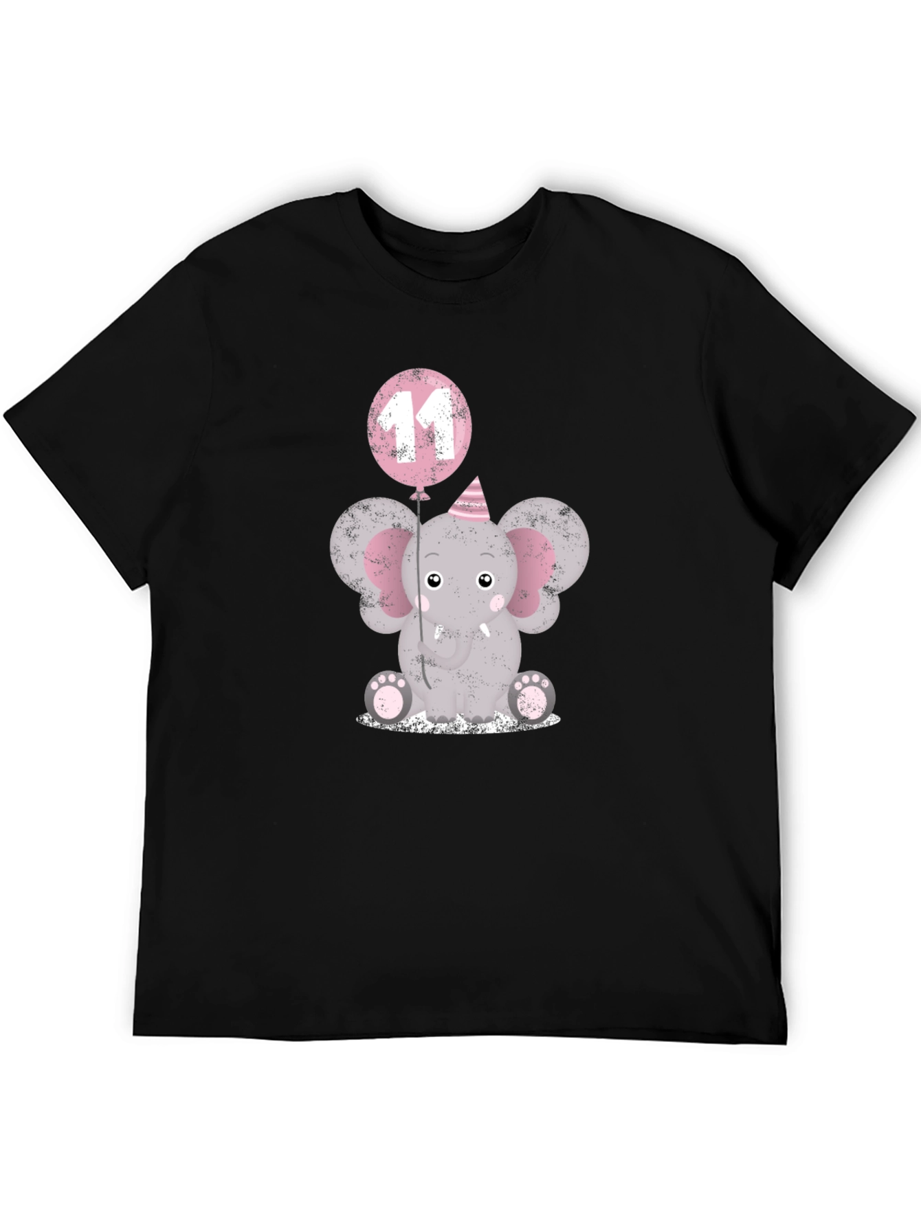 Cute Elephant 11th Birthday T-Shirt