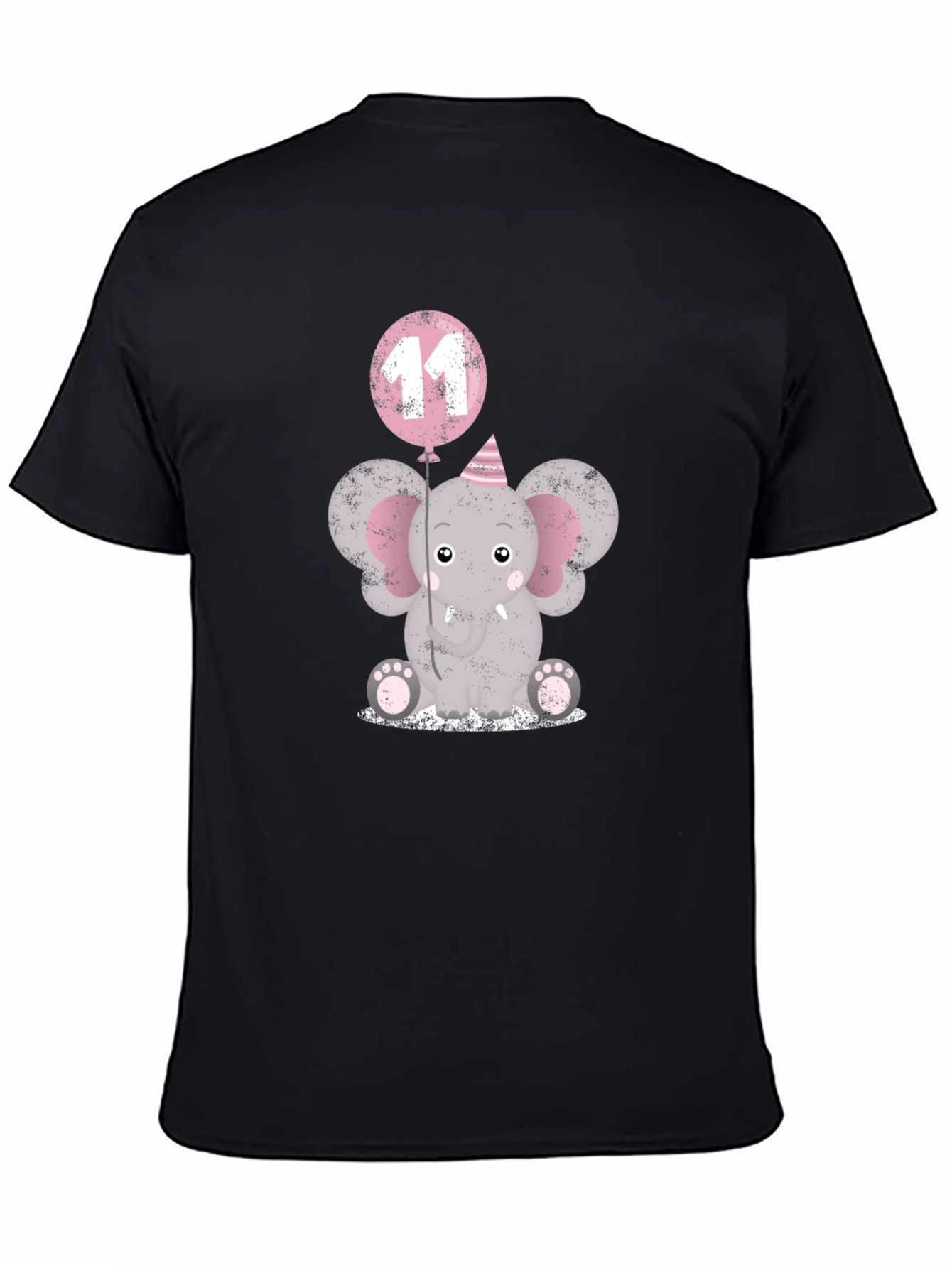 Cute Elephant 11th Birthday T-Shirt
