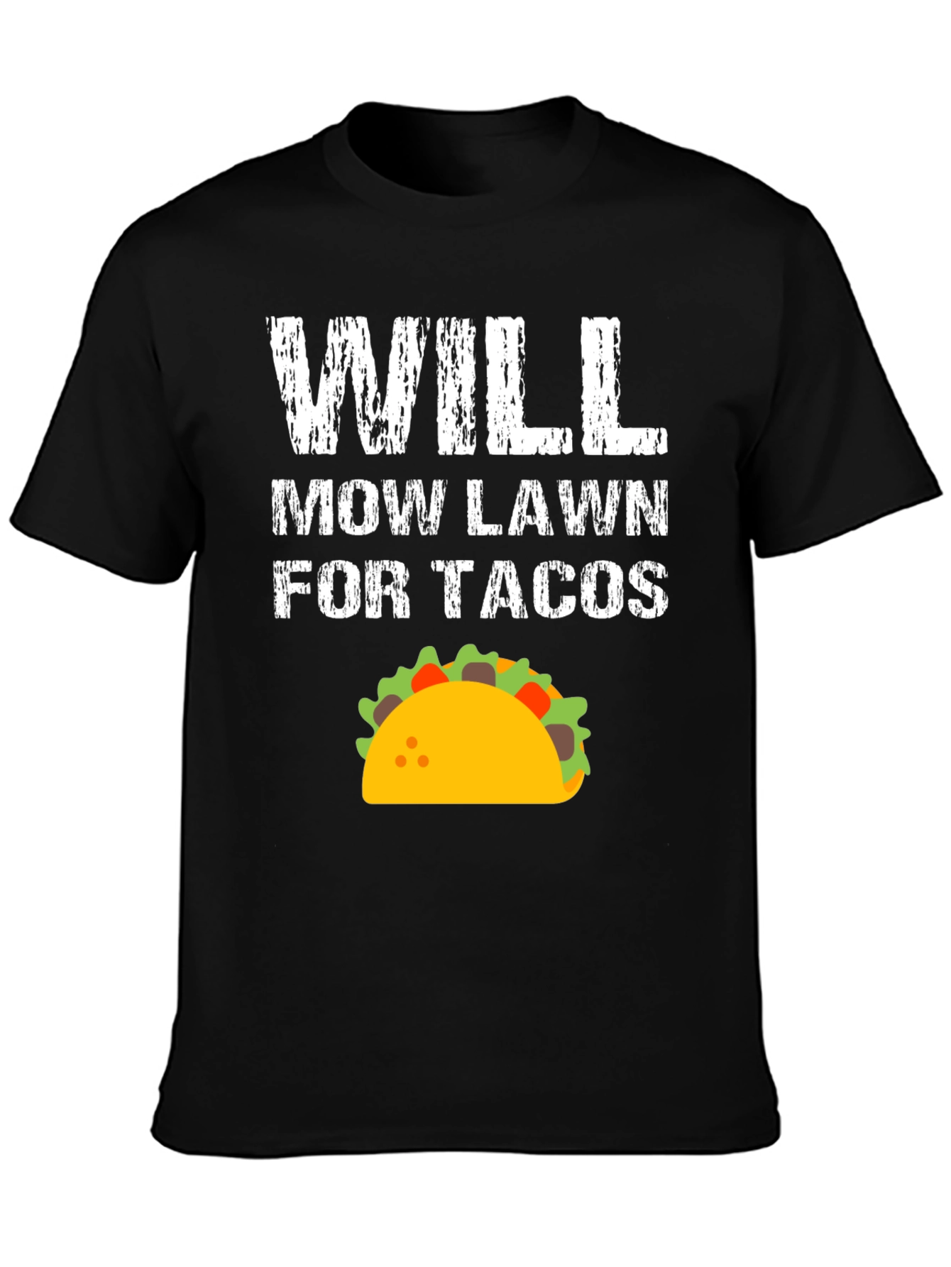 Will Mow Lawn For Tacos Graphic Tee