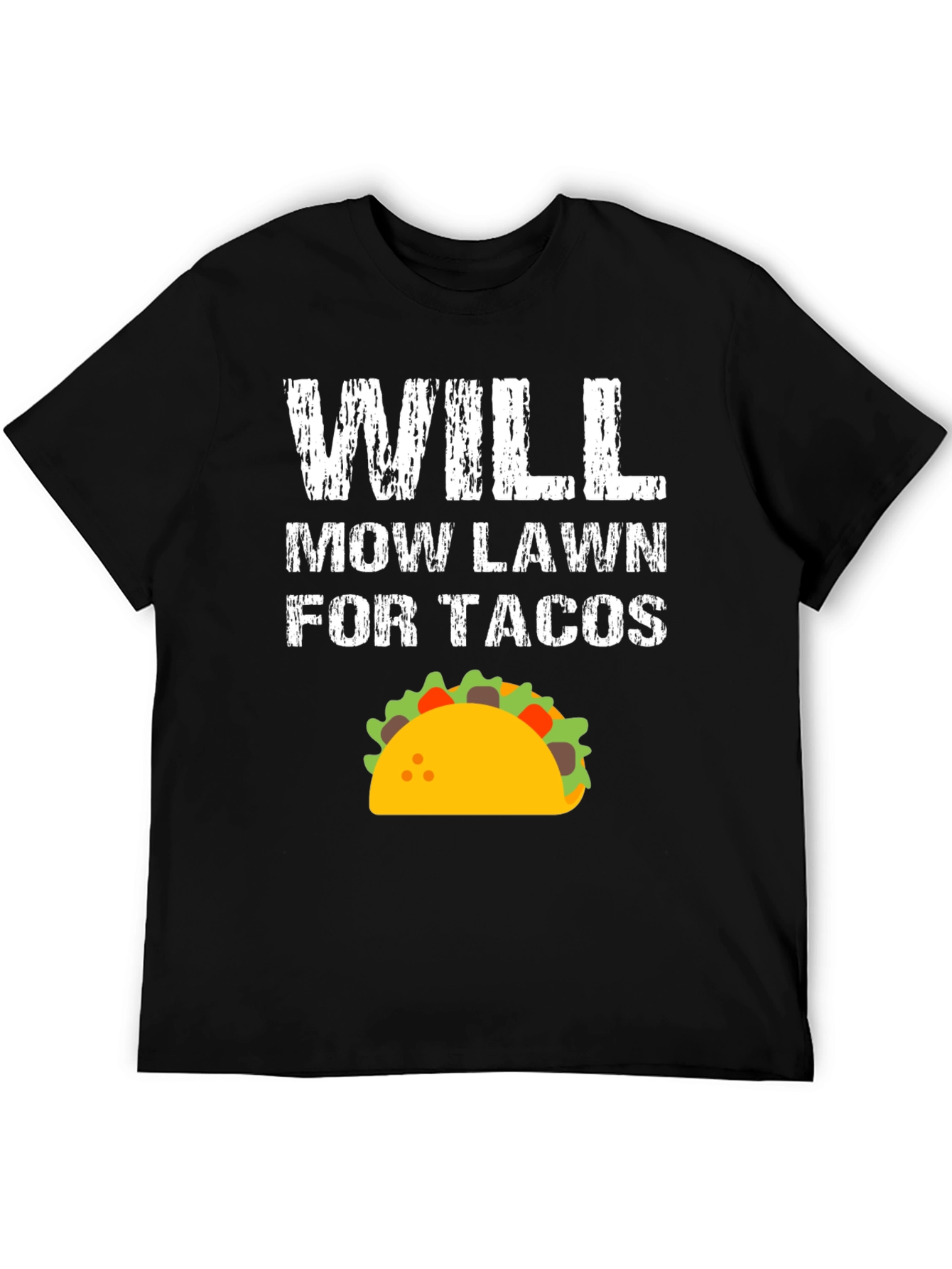 Will Mow Lawn For Tacos Graphic Tee