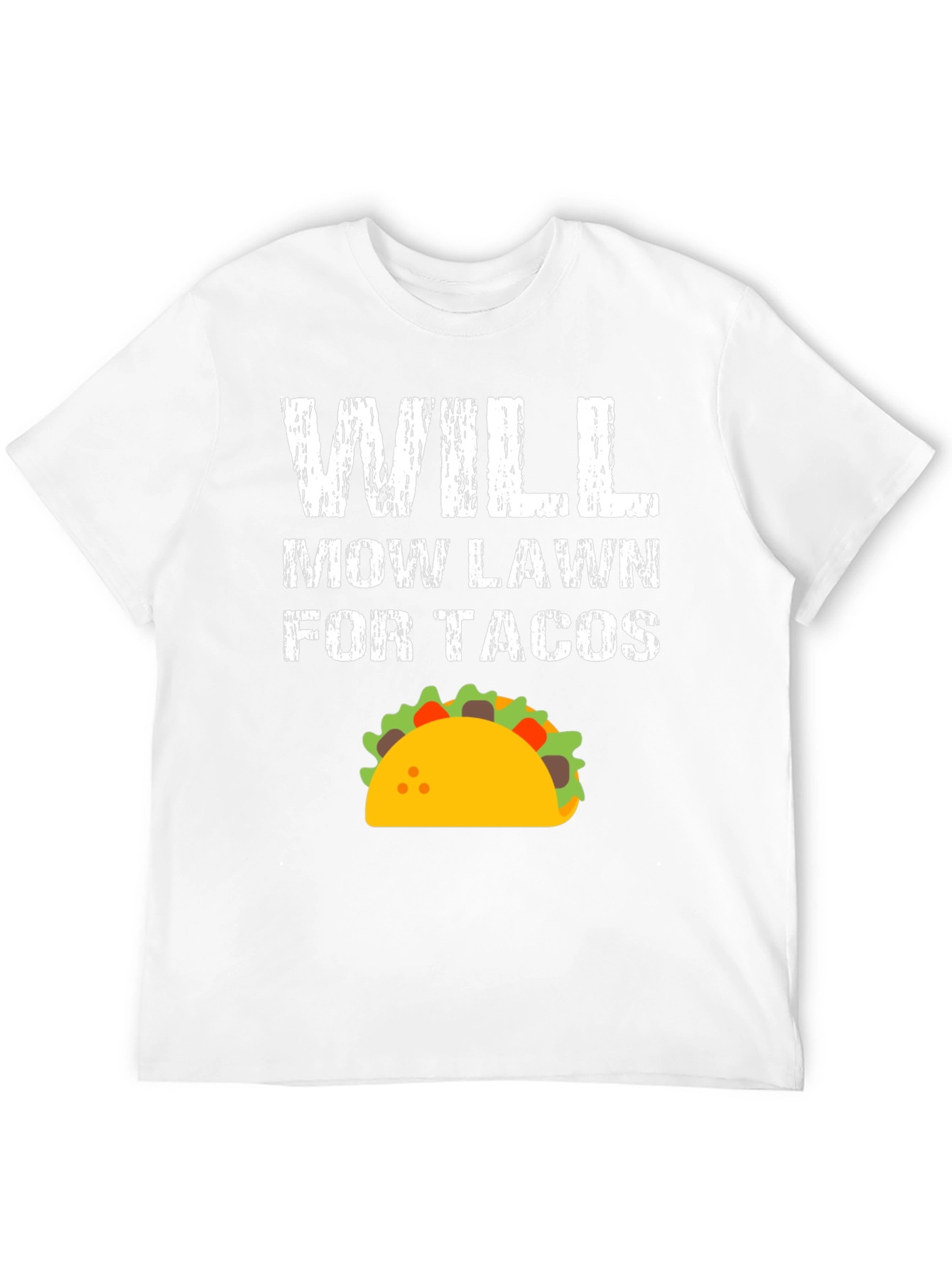 Will Mow Lawn For Tacos Graphic Tee