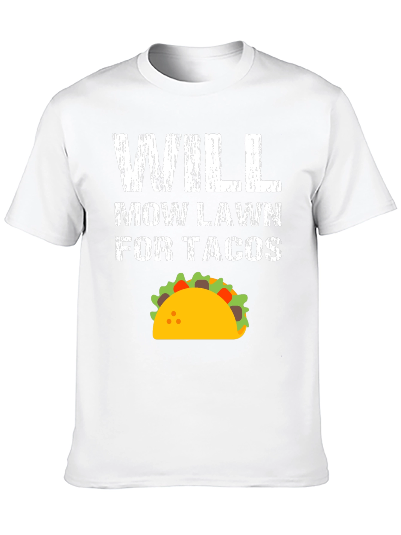 Will Mow Lawn For Tacos Graphic Tee