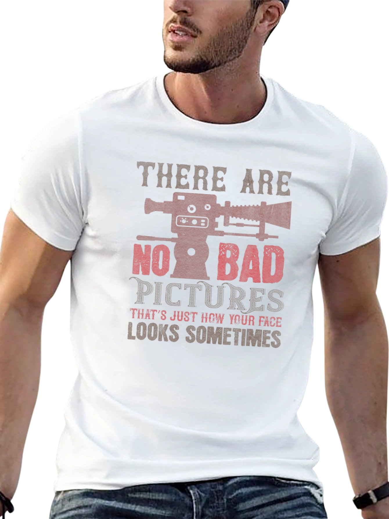 Funny Photographer T-Shirt: No Bad Pictures
