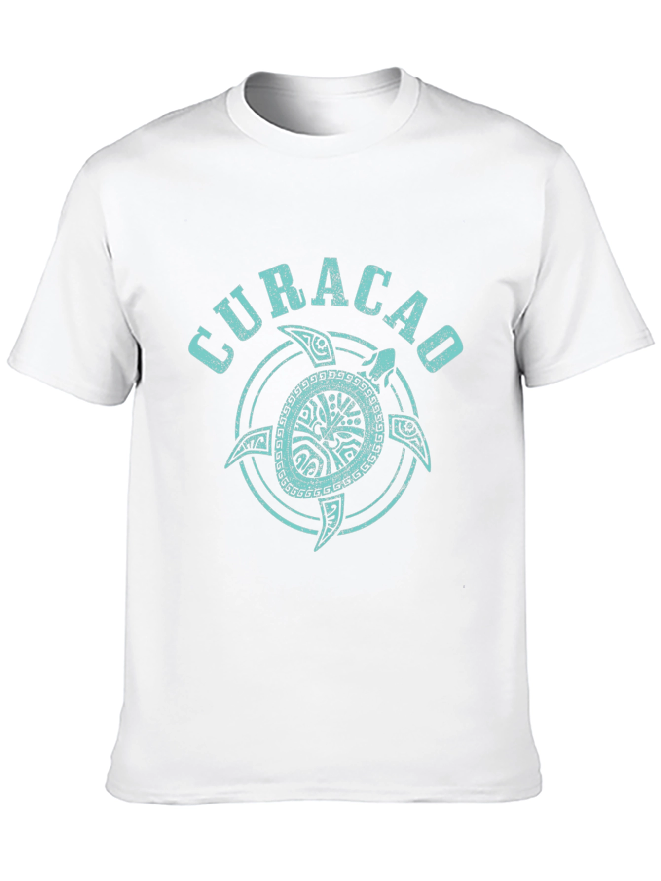 Curaçao Turtle Graphic Tee - Island Vibes