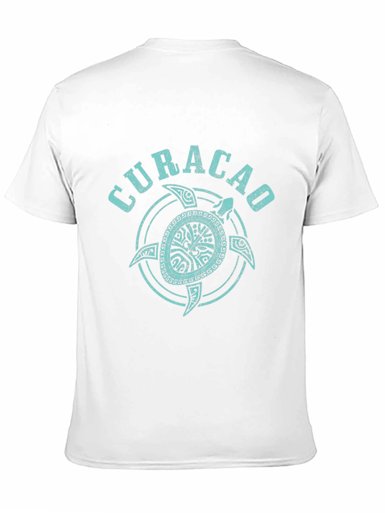 Curaçao Turtle Graphic Tee - Island Vibes