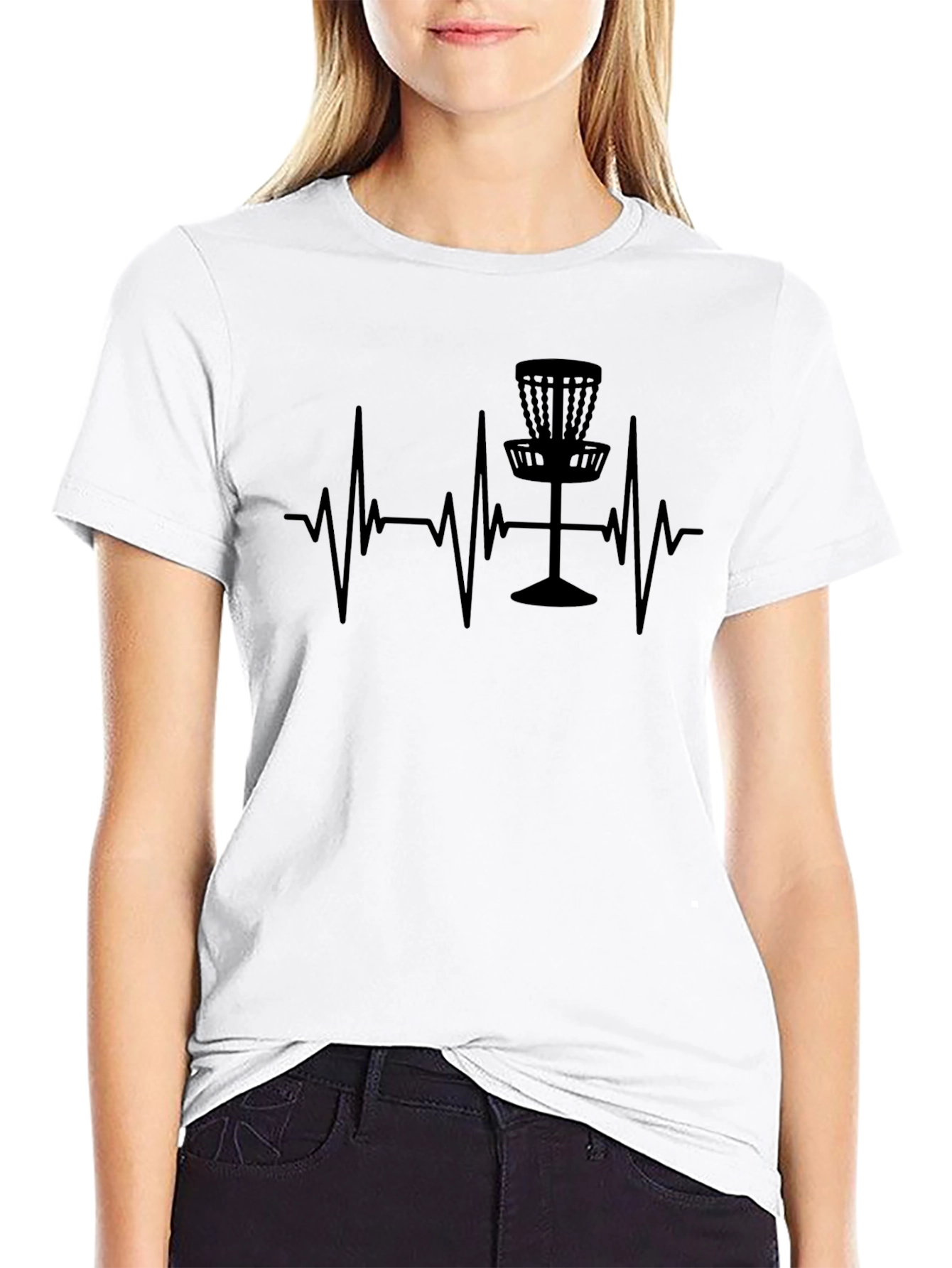 Disc Golf Heartbeat T-Shirt