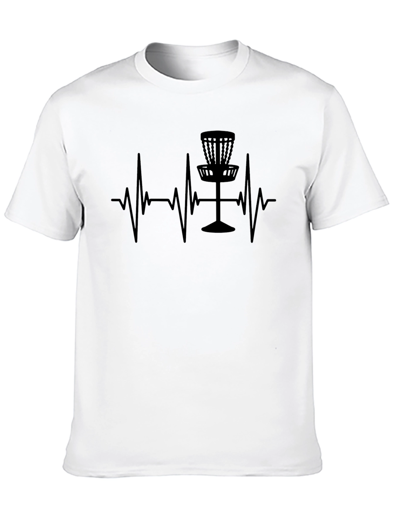 Disc Golf Heartbeat T-Shirt