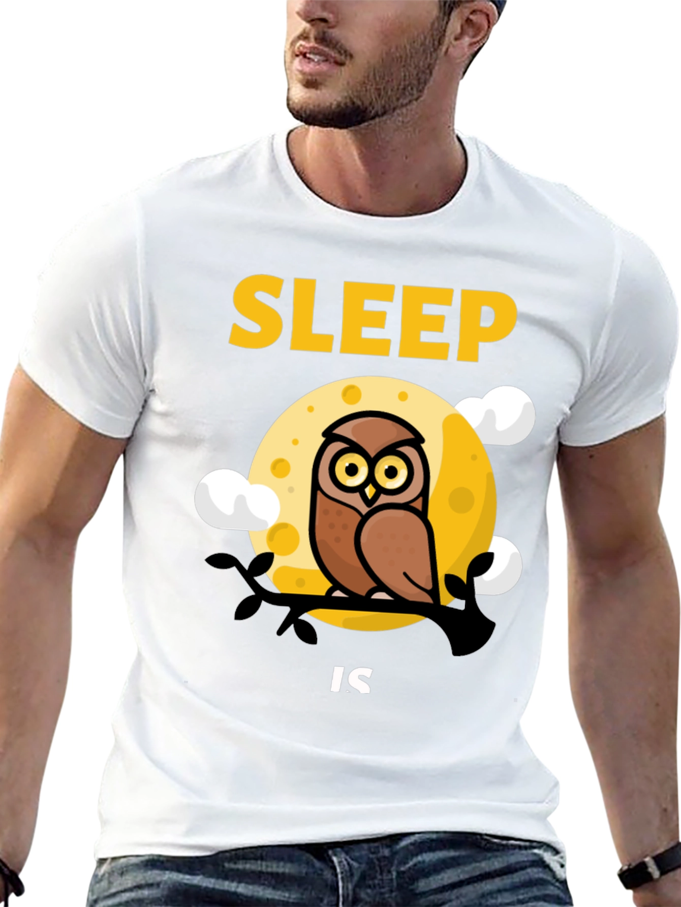 Sleep Owl T-Shirt - Night Time Comfort