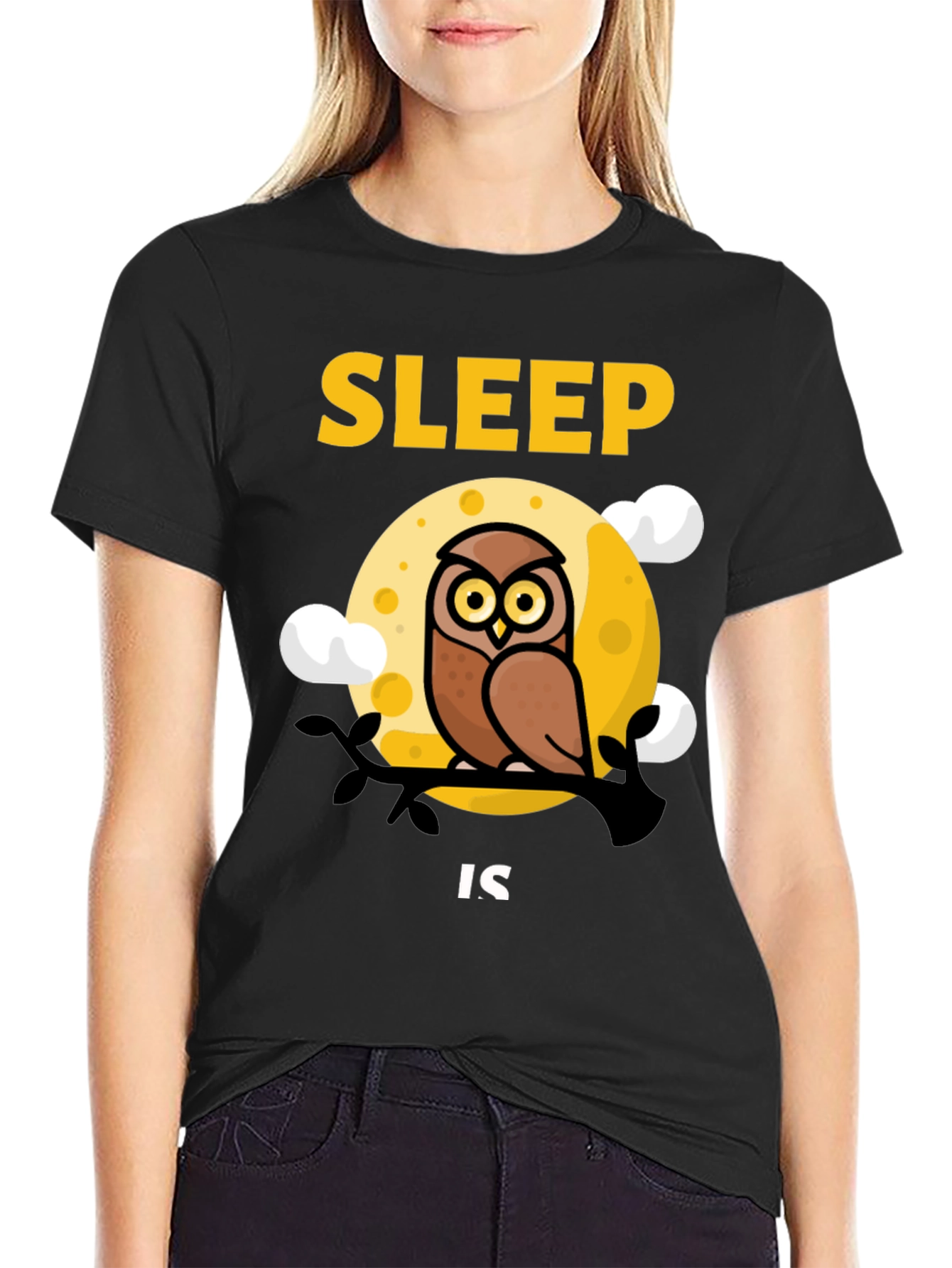 Sleep Owl T-Shirt - Night Time Comfort