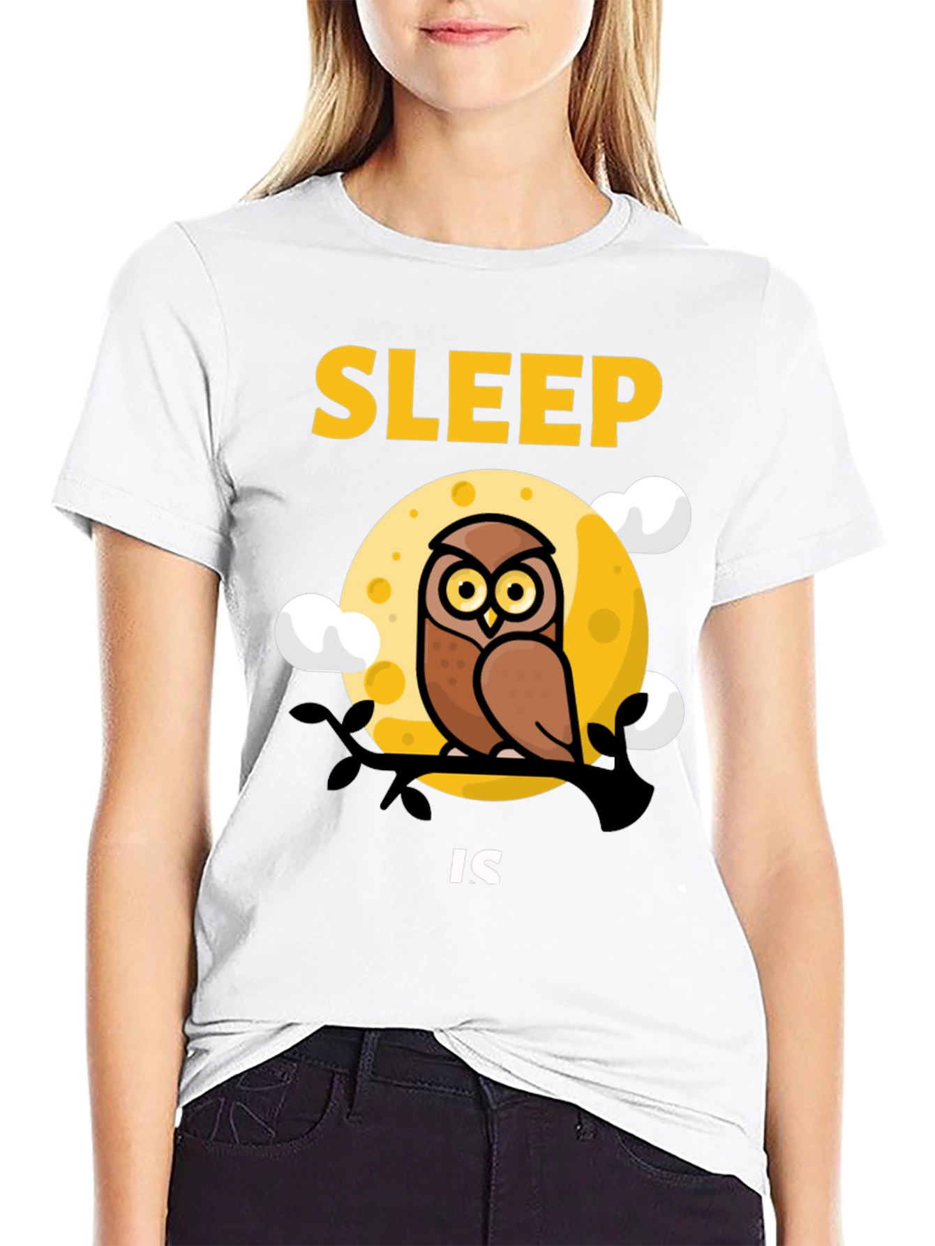 Sleep Owl T-Shirt - Night Time Comfort