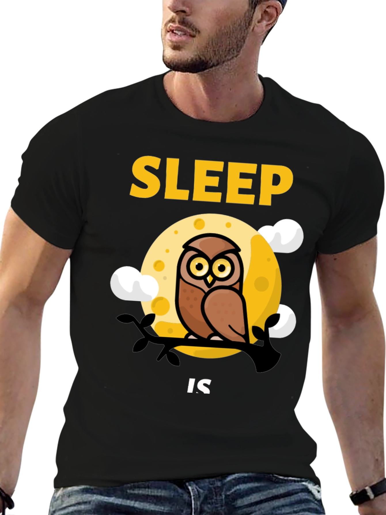 Sleep Owl T-Shirt - Night Time Comfort