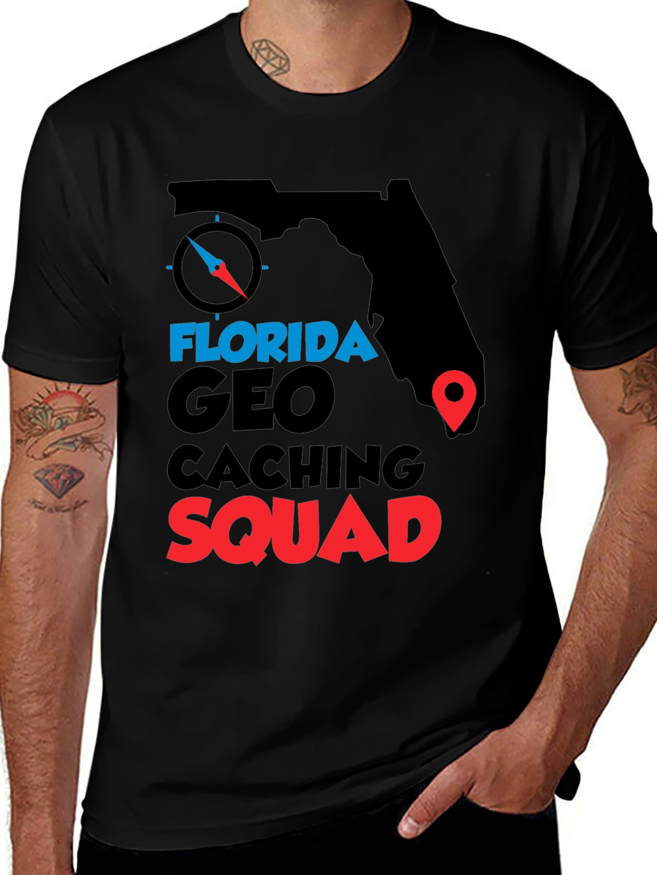 Florida GeoCaching Squad T-Shirt
