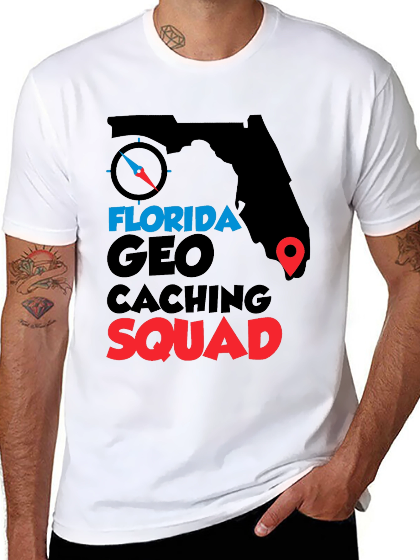Florida GeoCaching Squad T-Shirt