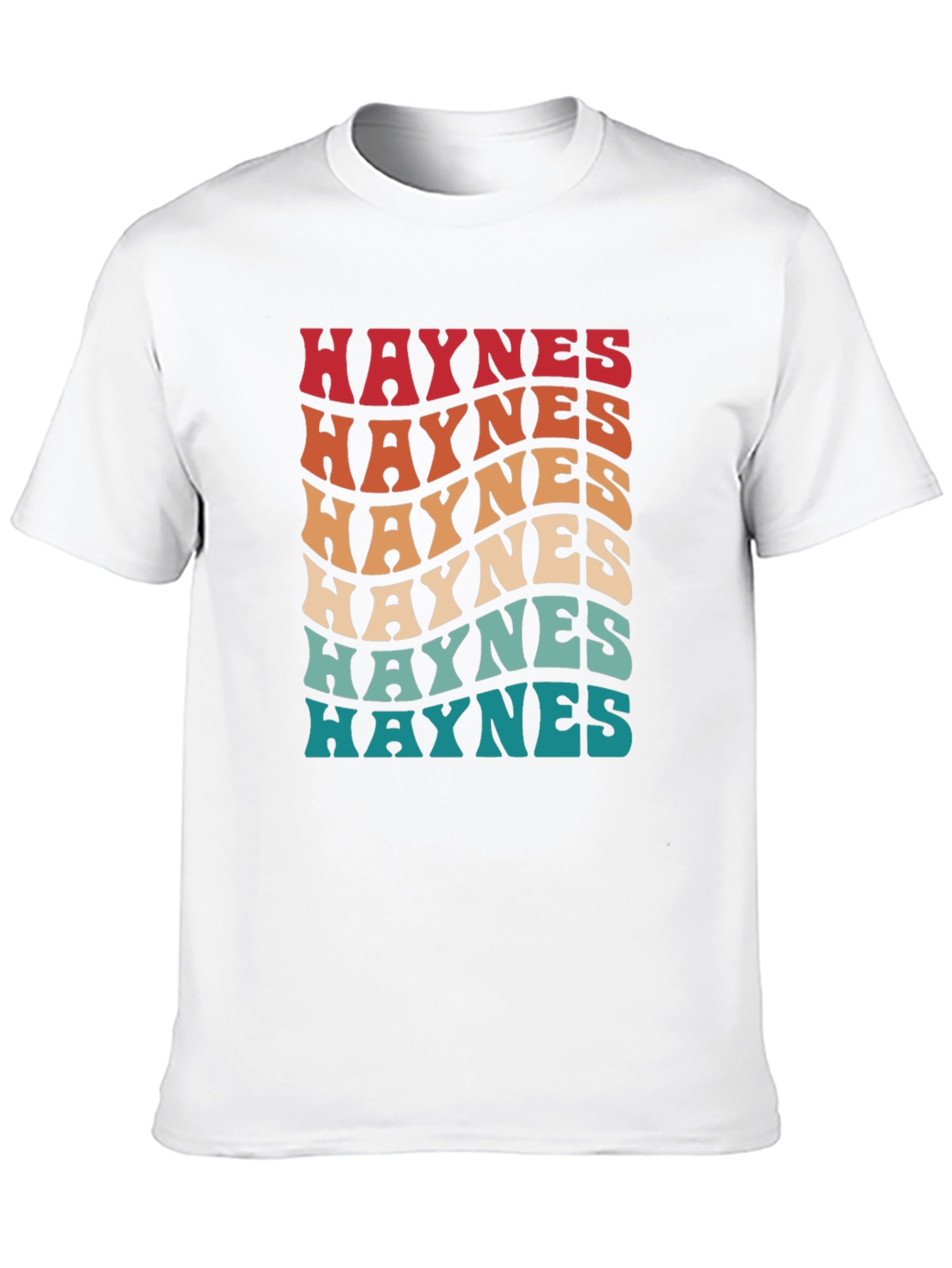 Haynes Retro Wavy Text T-Shirt