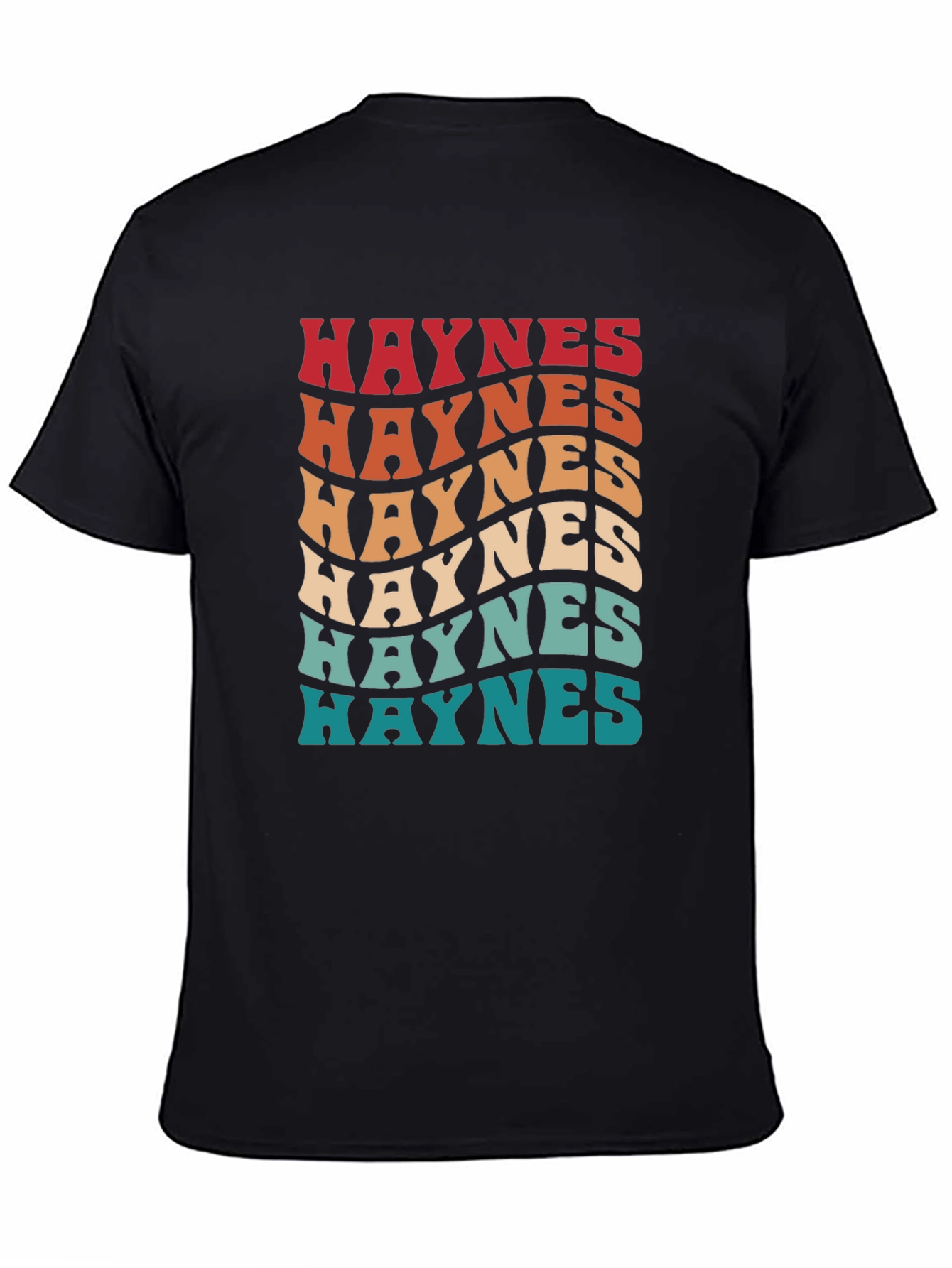 Haynes Retro Wavy Text T-Shirt