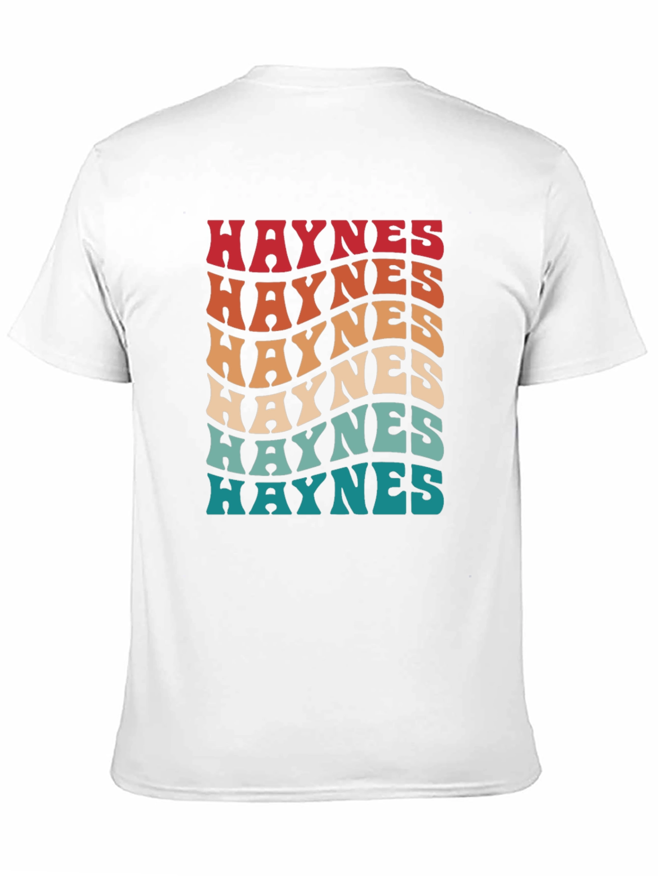 Haynes Retro Wavy Text T-Shirt