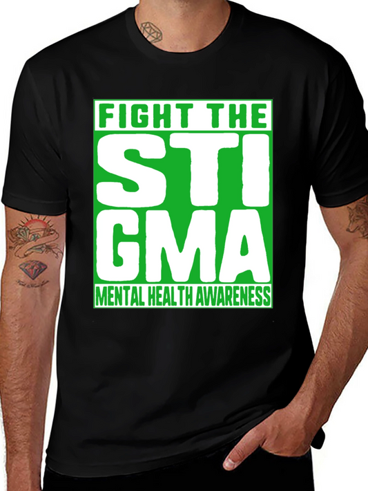 Fight The Stigma Mental Health Awareness T-Shirt