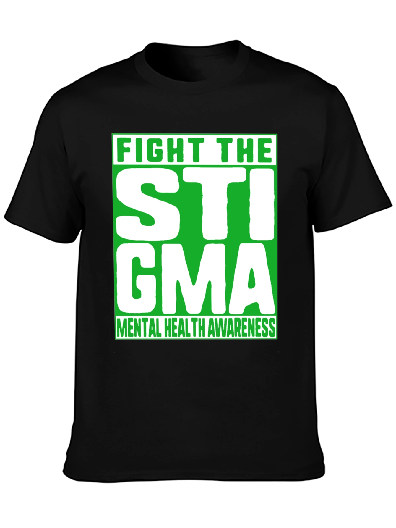 Fight The Stigma Mental Health Awareness T-Shirt
