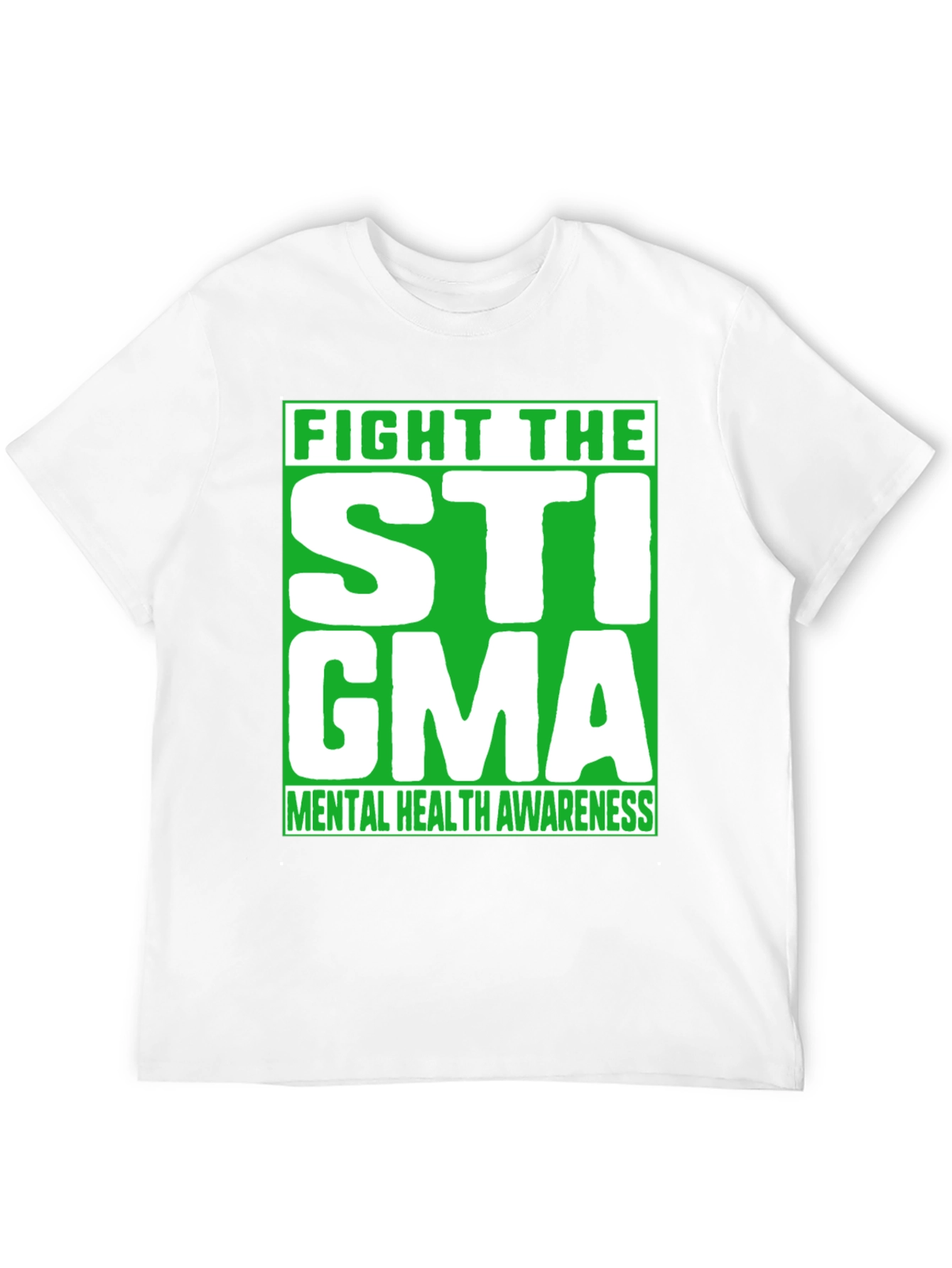 Fight The Stigma Mental Health Awareness T-Shirt