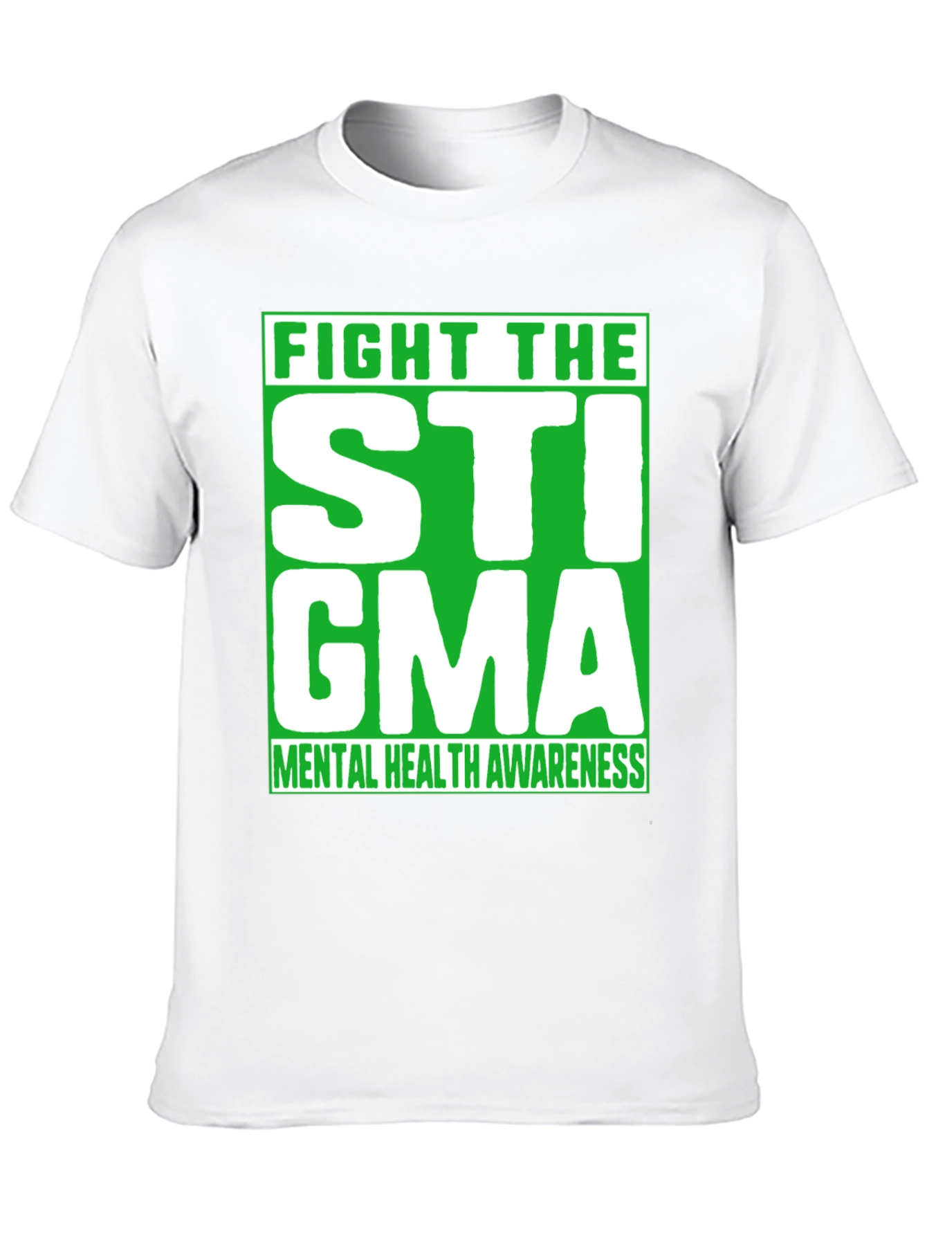 Fight The Stigma Mental Health Awareness T-Shirt