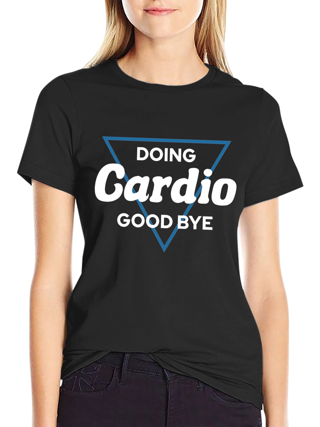 Funny Cardio T-Shirt: Doing Cardio Good Bye!