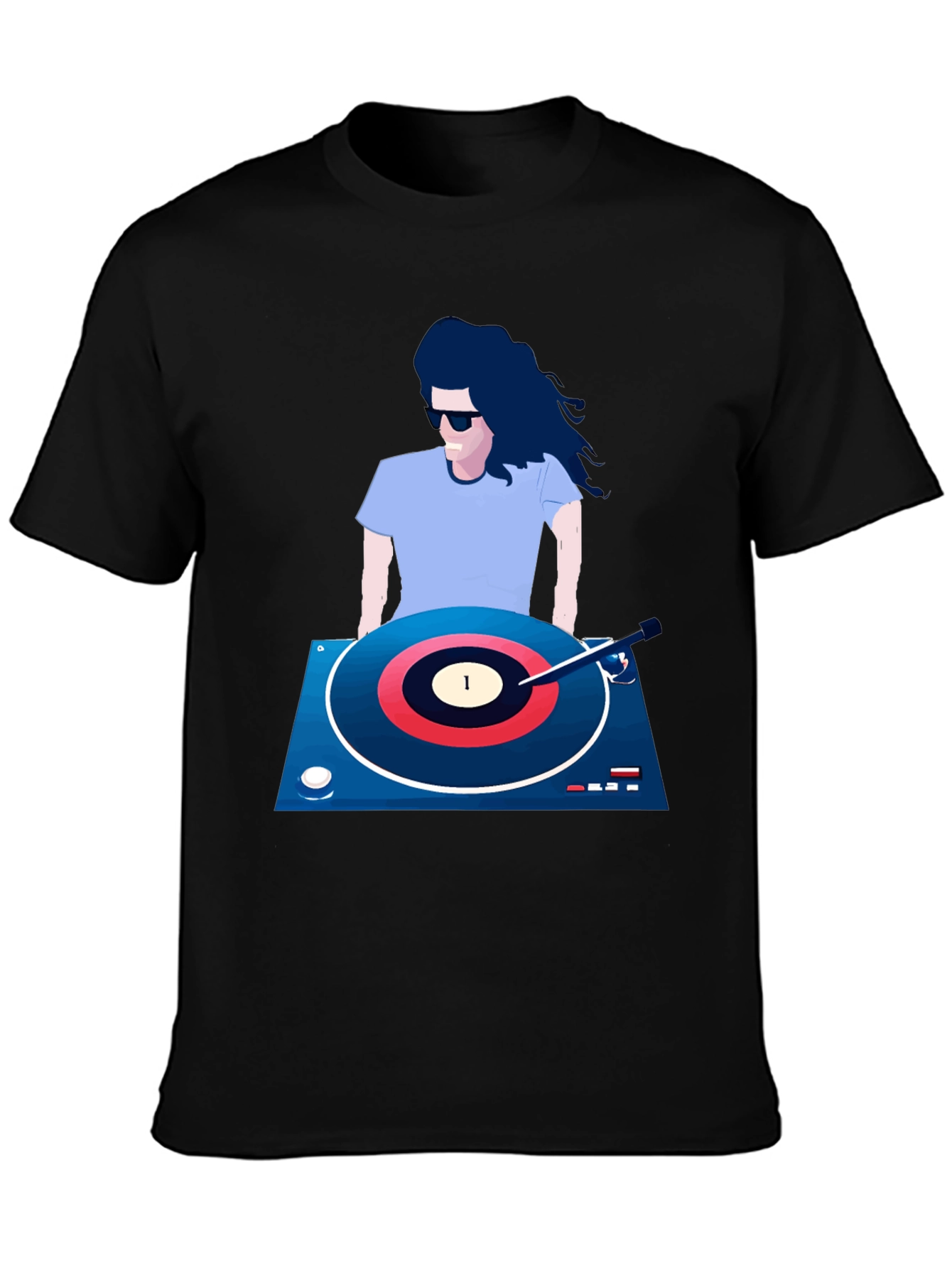 DJ Graphic Tee - Turntable Vinyl Cool T-Shirt