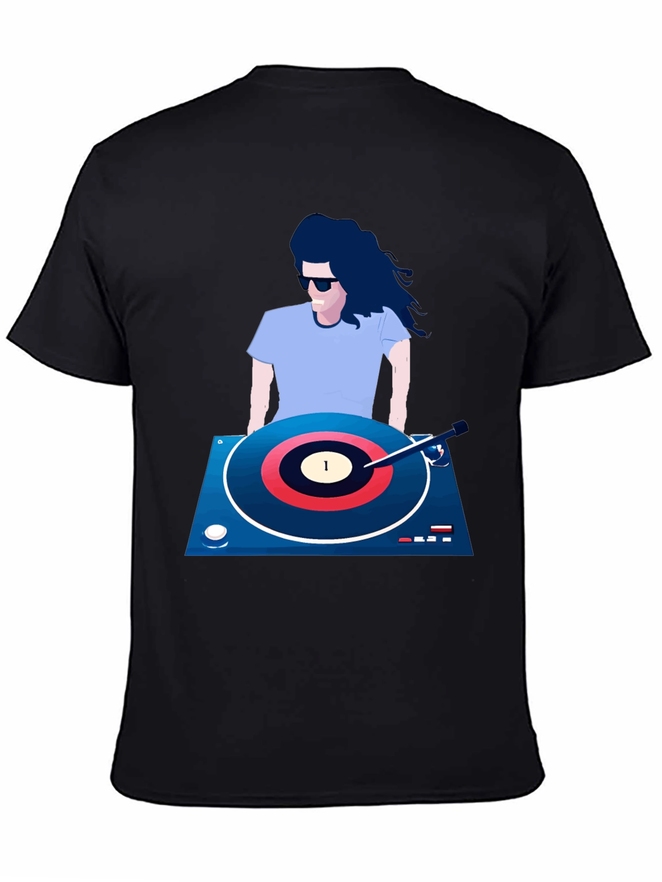 DJ Graphic Tee - Turntable Vinyl Cool T-Shirt