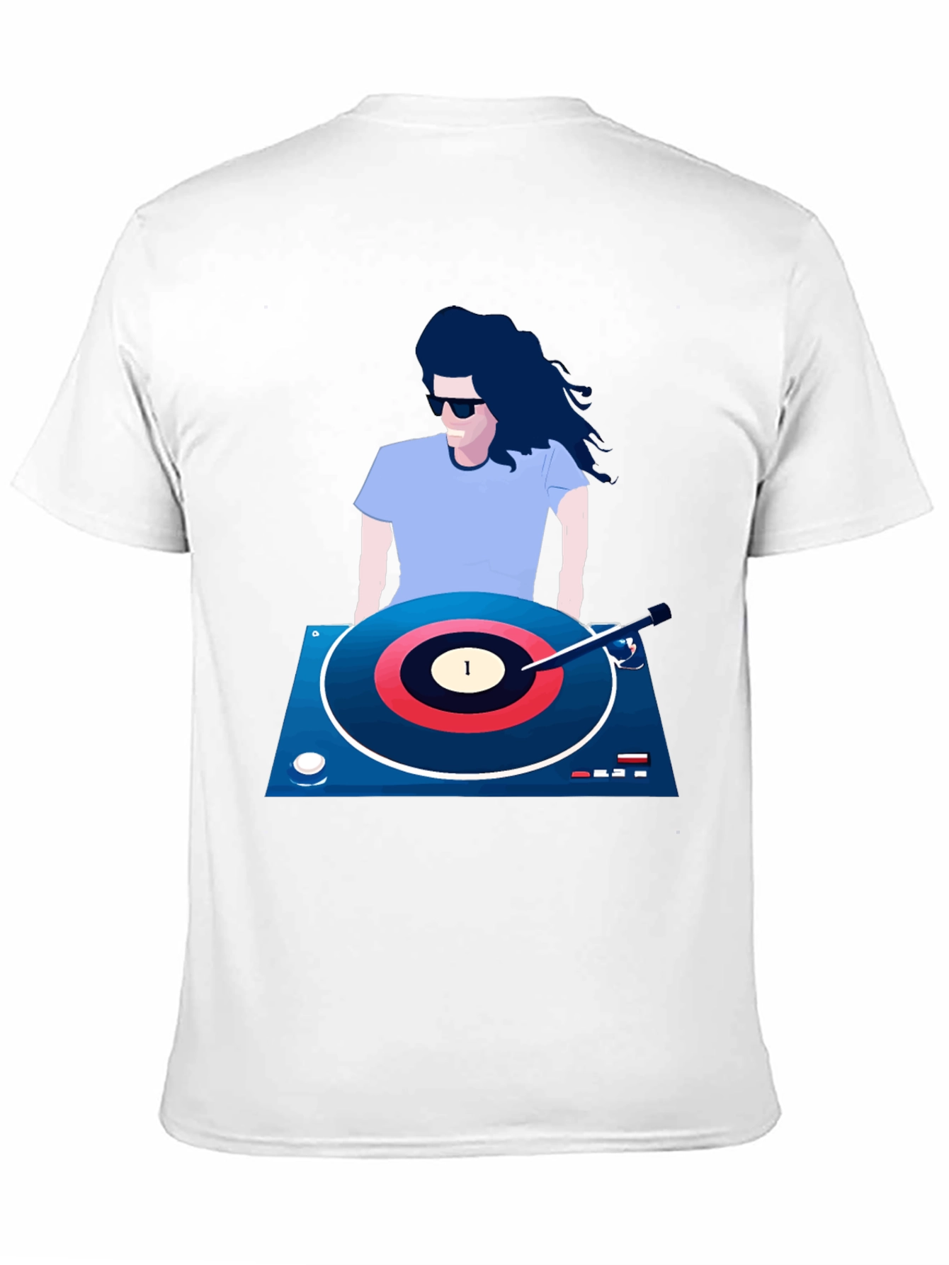 DJ Graphic Tee - Turntable Vinyl Cool T-Shirt