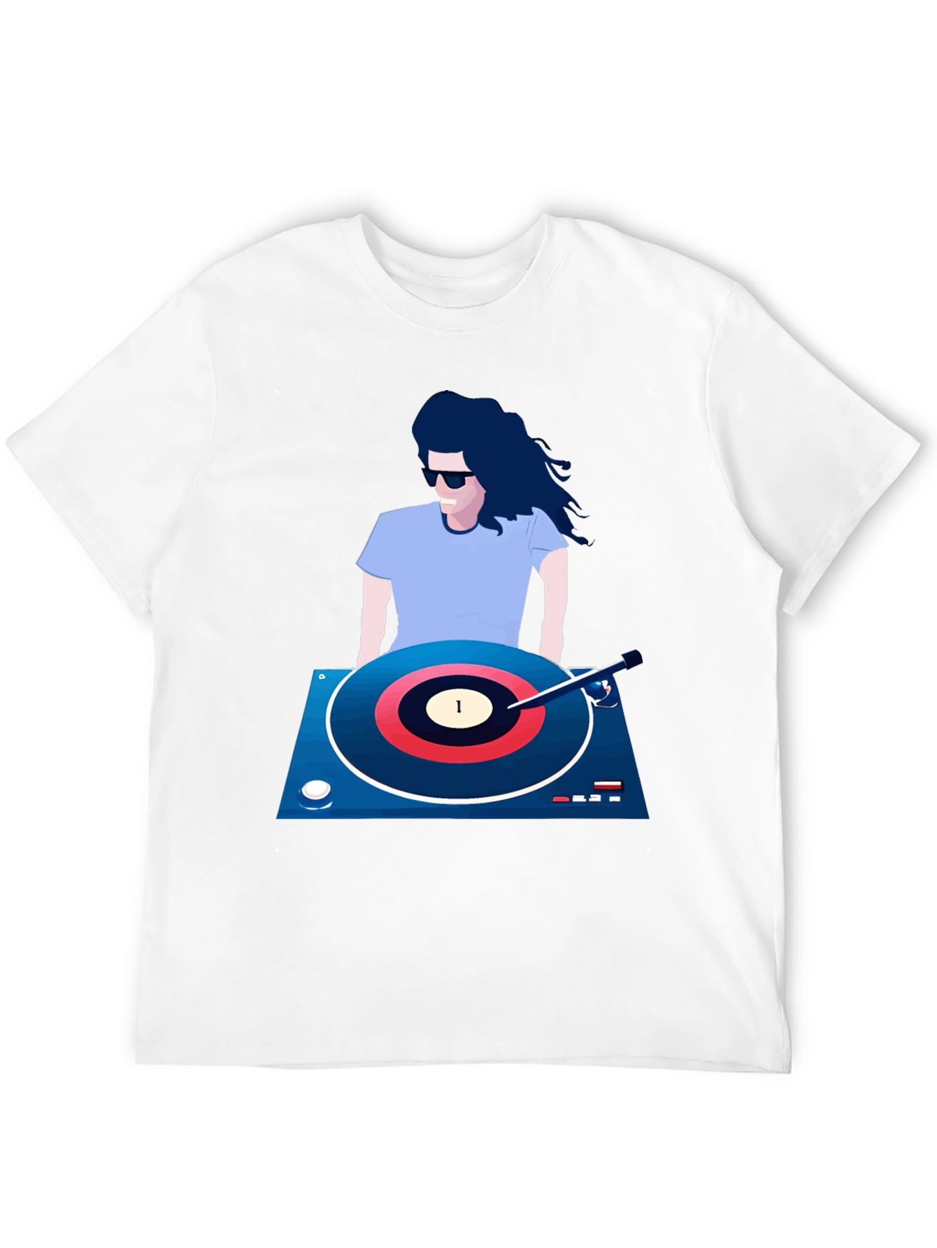 DJ Graphic Tee - Turntable Vinyl Cool T-Shirt