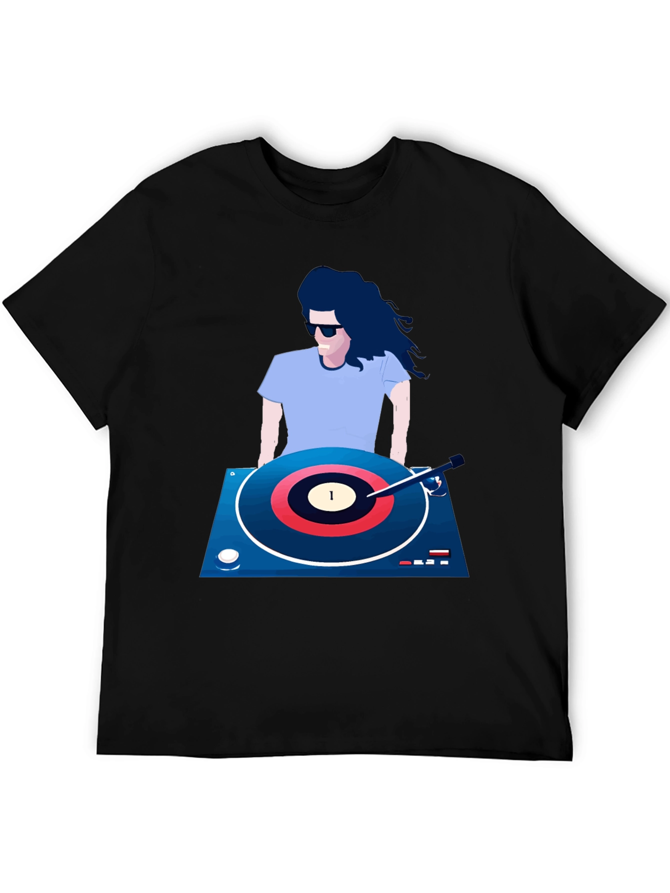 DJ Graphic Tee - Turntable Vinyl Cool T-Shirt
