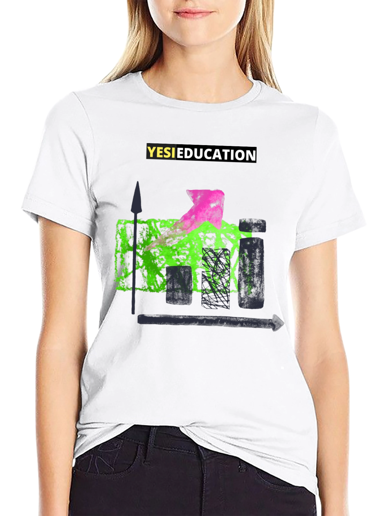 YES! Education Graphic Print Tee