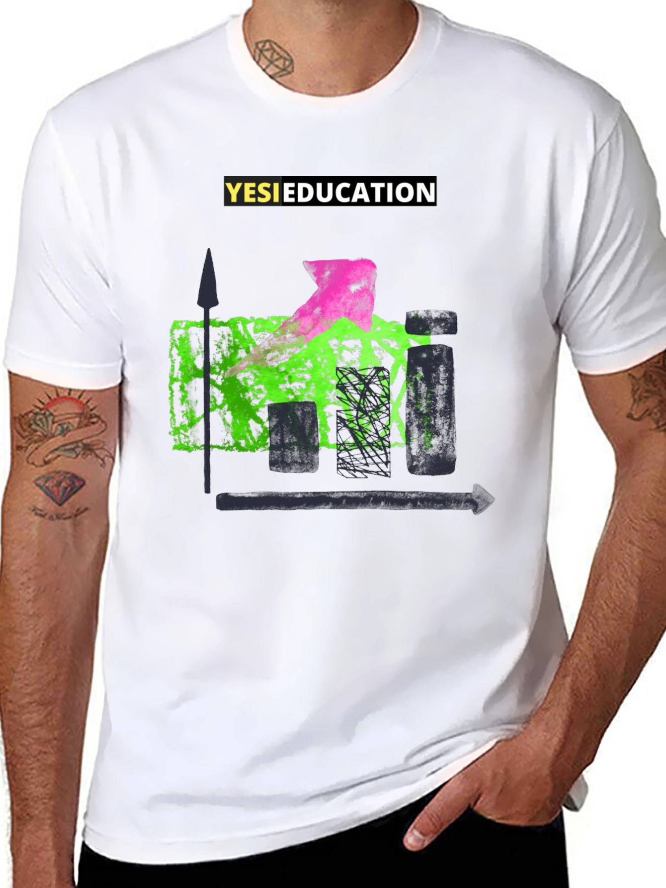 YES! Education Graphic Print Tee