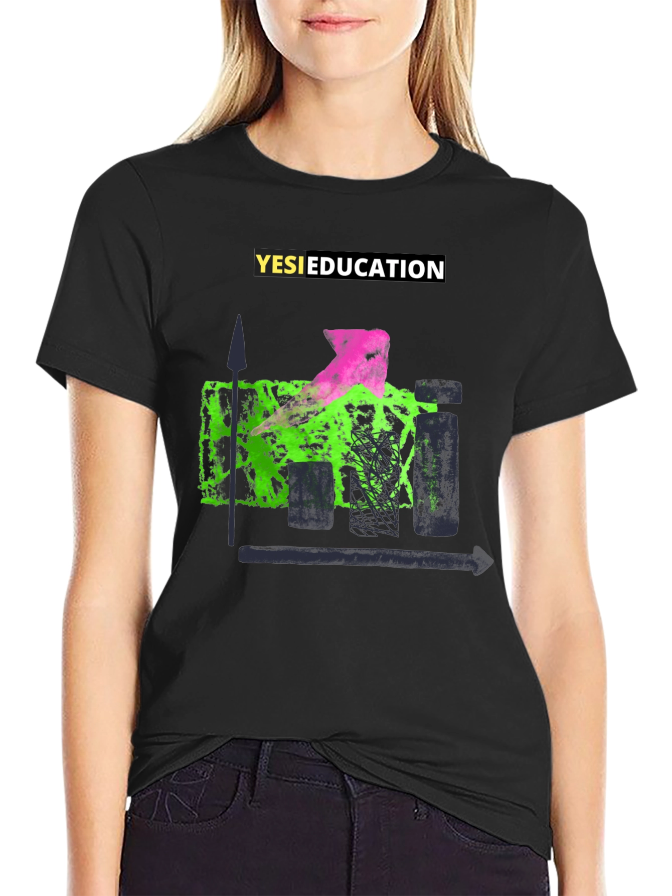 YES! Education Graphic Print Tee