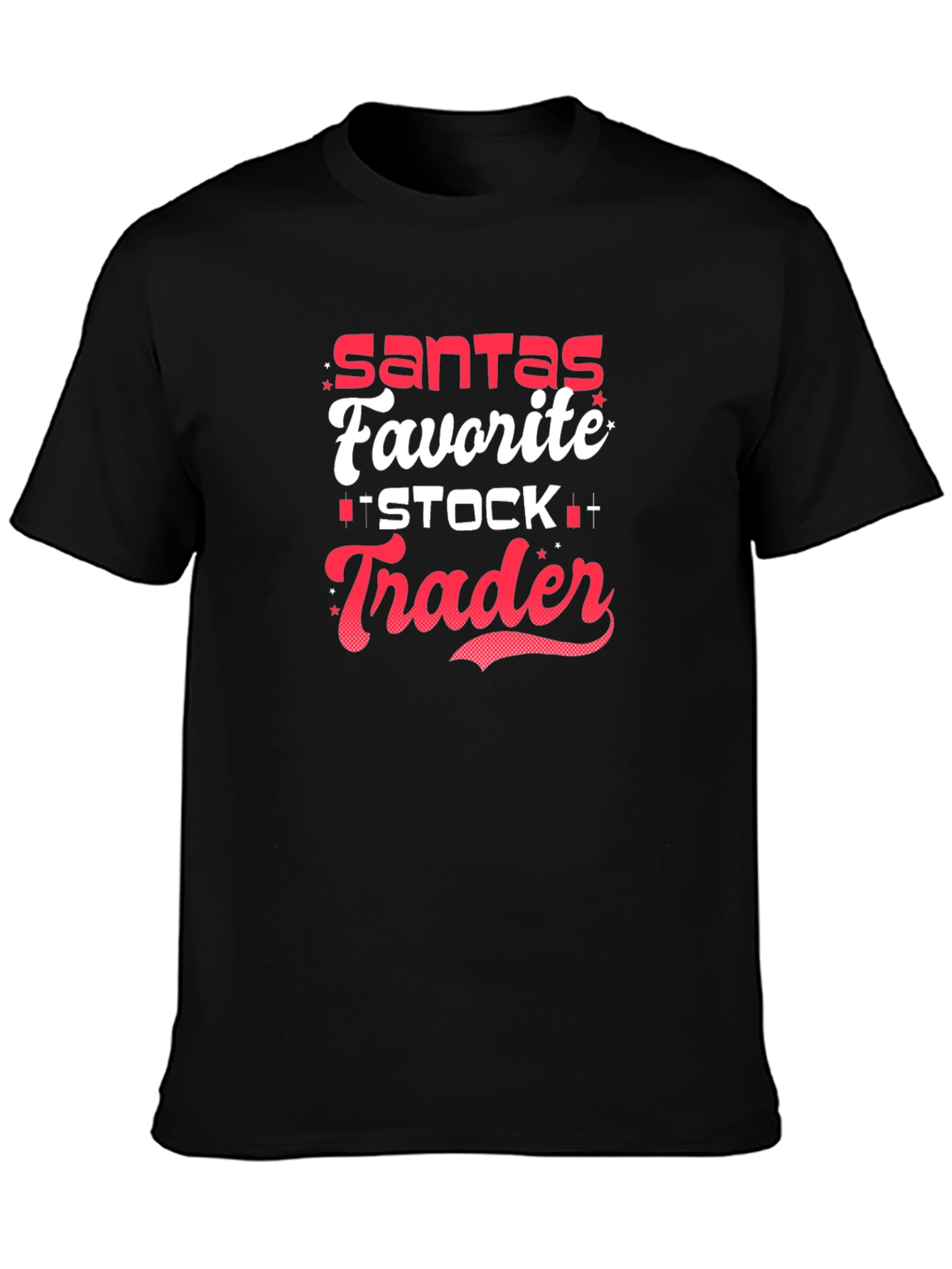 Santas Favorite Stock Trader T-Shirt