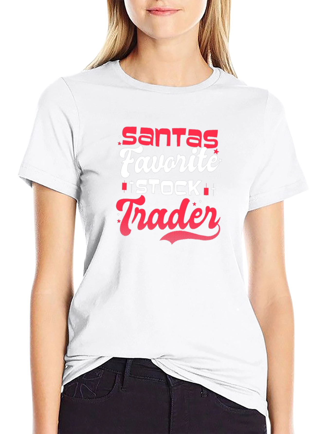Santas Favorite Stock Trader T-Shirt