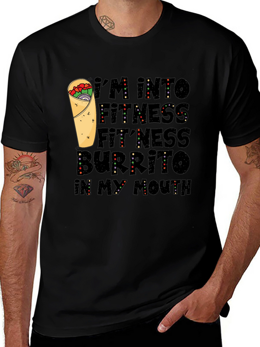 Fitness Burrito T-Shirt - Foodie Fun!