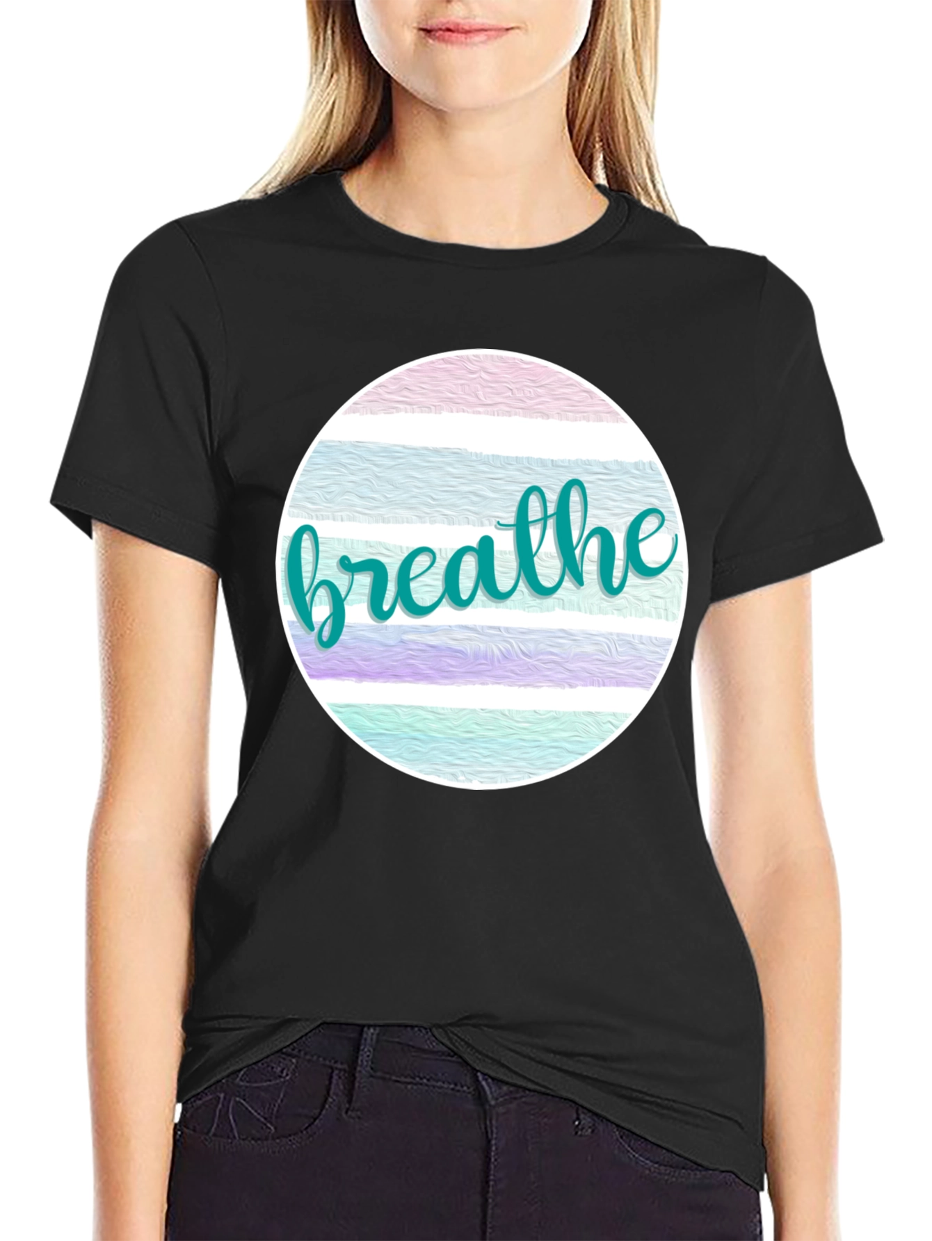Breathe Graphic T-Shirt - Relaxed Fit