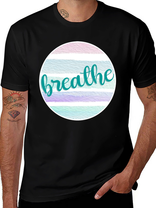 Breathe Graphic T-Shirt - Relaxed Fit