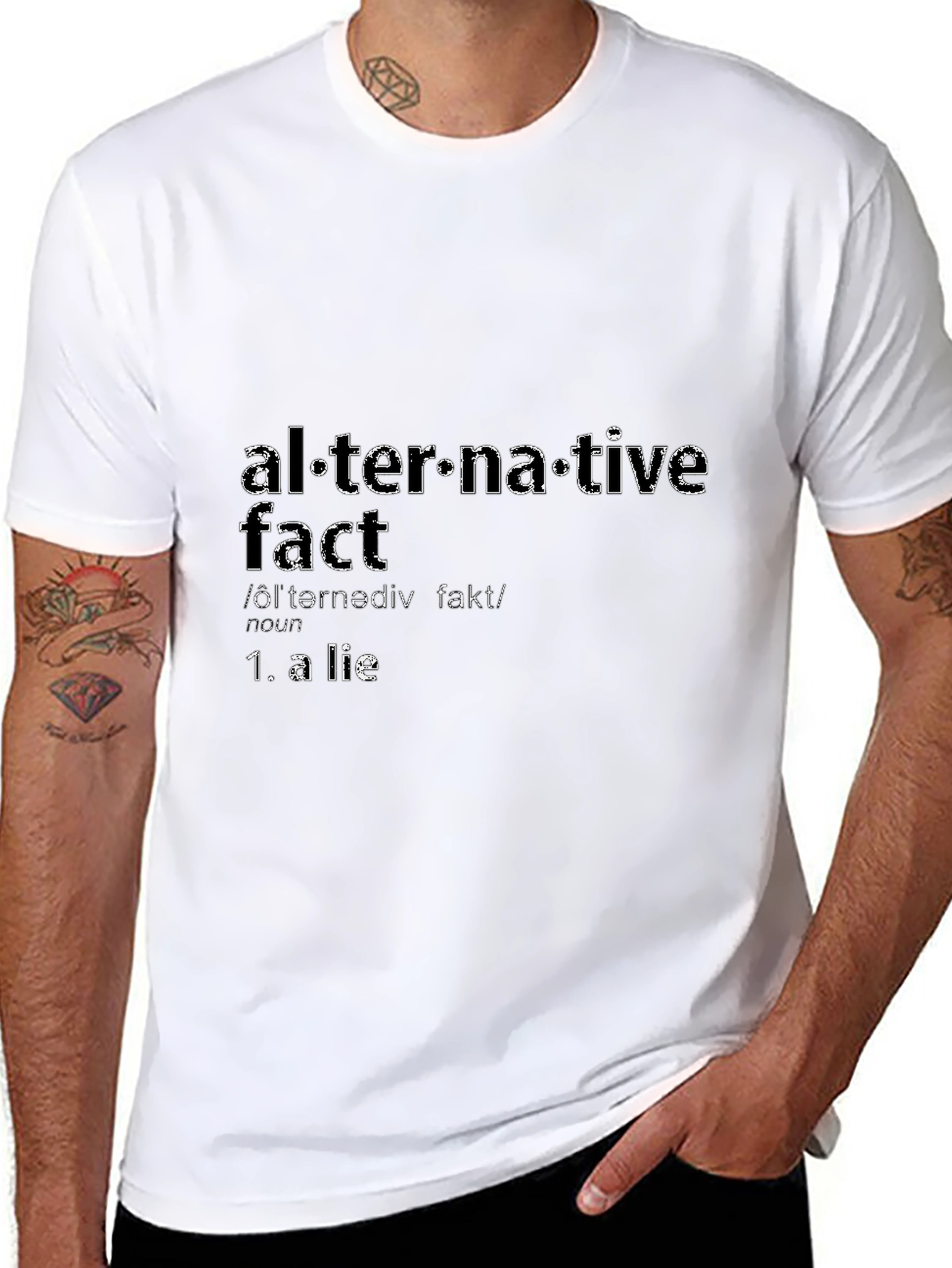 Alternative Fact Definition T-Shirt - Funny Sarcastic Tee