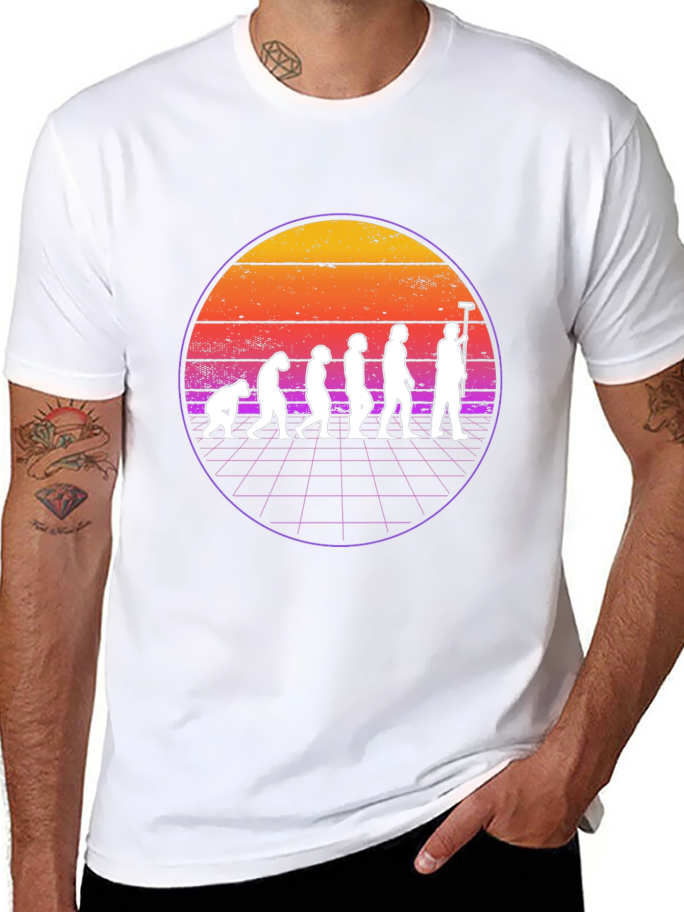 Evolution of a Painter T-Shirt