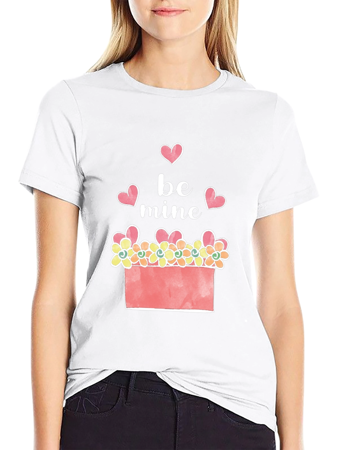 Be Mine Valentines Day Graphic T-Shirt