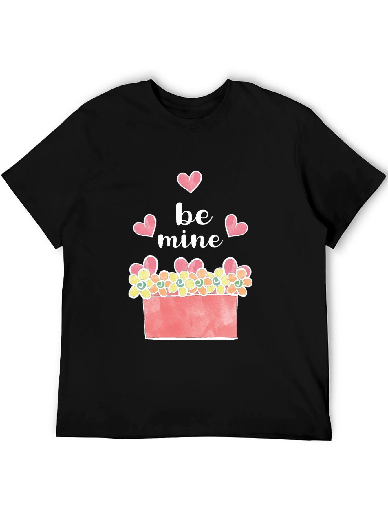 Be Mine Valentines Day Graphic T-Shirt